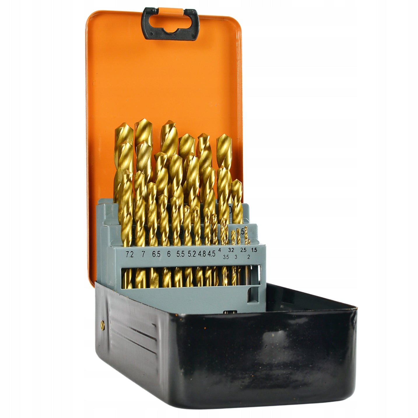 TITANIUM DRILL BITS FOR METAL DRILL BIT SET 29 PIECES Brand Black