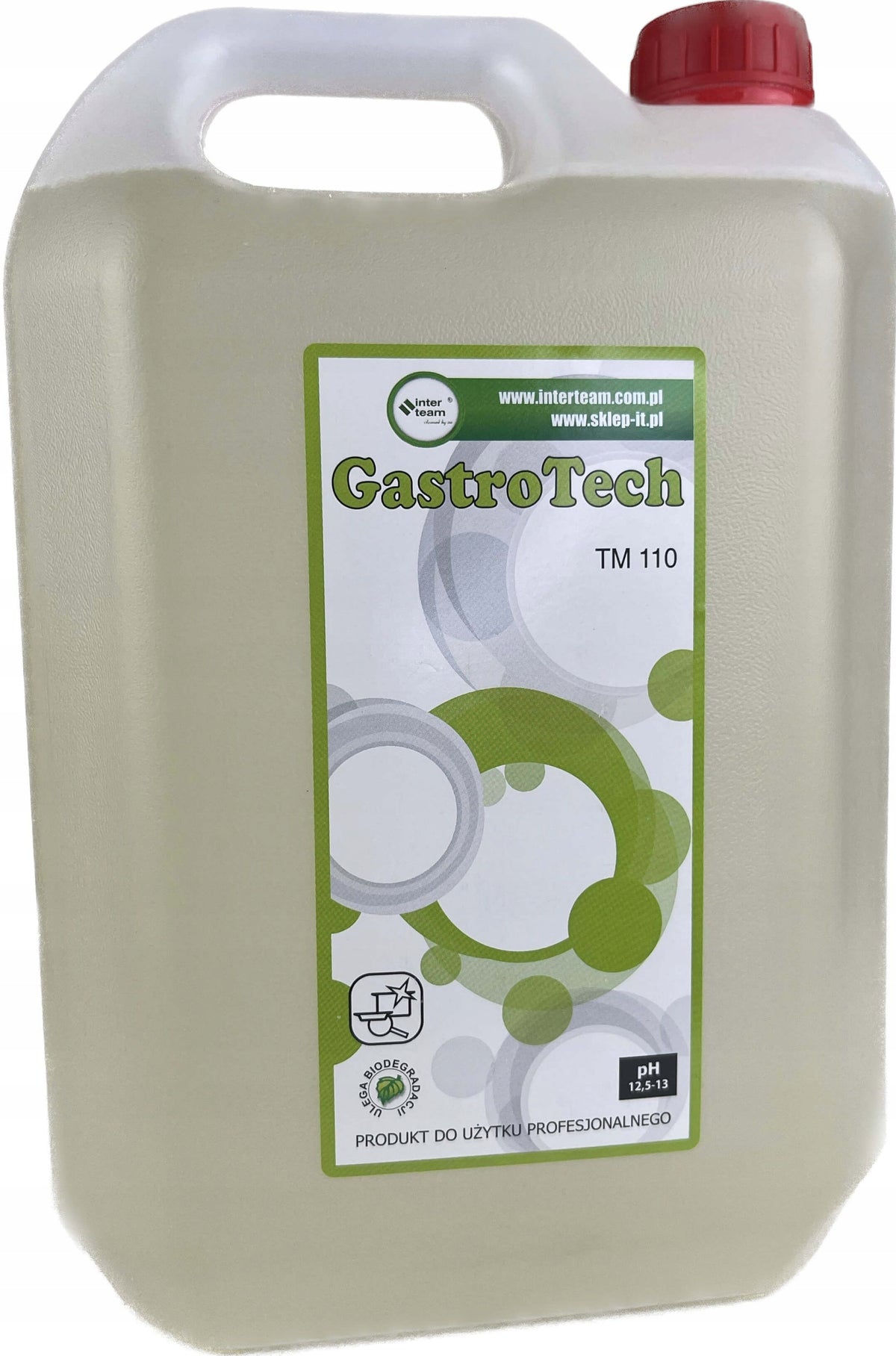 TM110 GastroTech - Concentrated dishwashing liquid in dishwashers - 5L