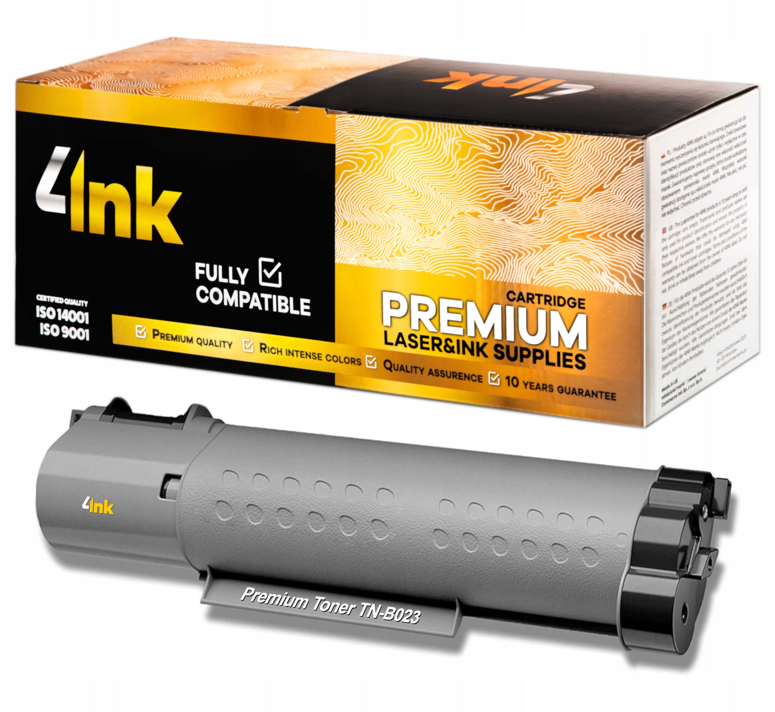 TN-B023 XL TONER CARTRIDGE FOR BROTHER DCP-B7520DW HL-B2080DW MFC-B7715DW PRINTER