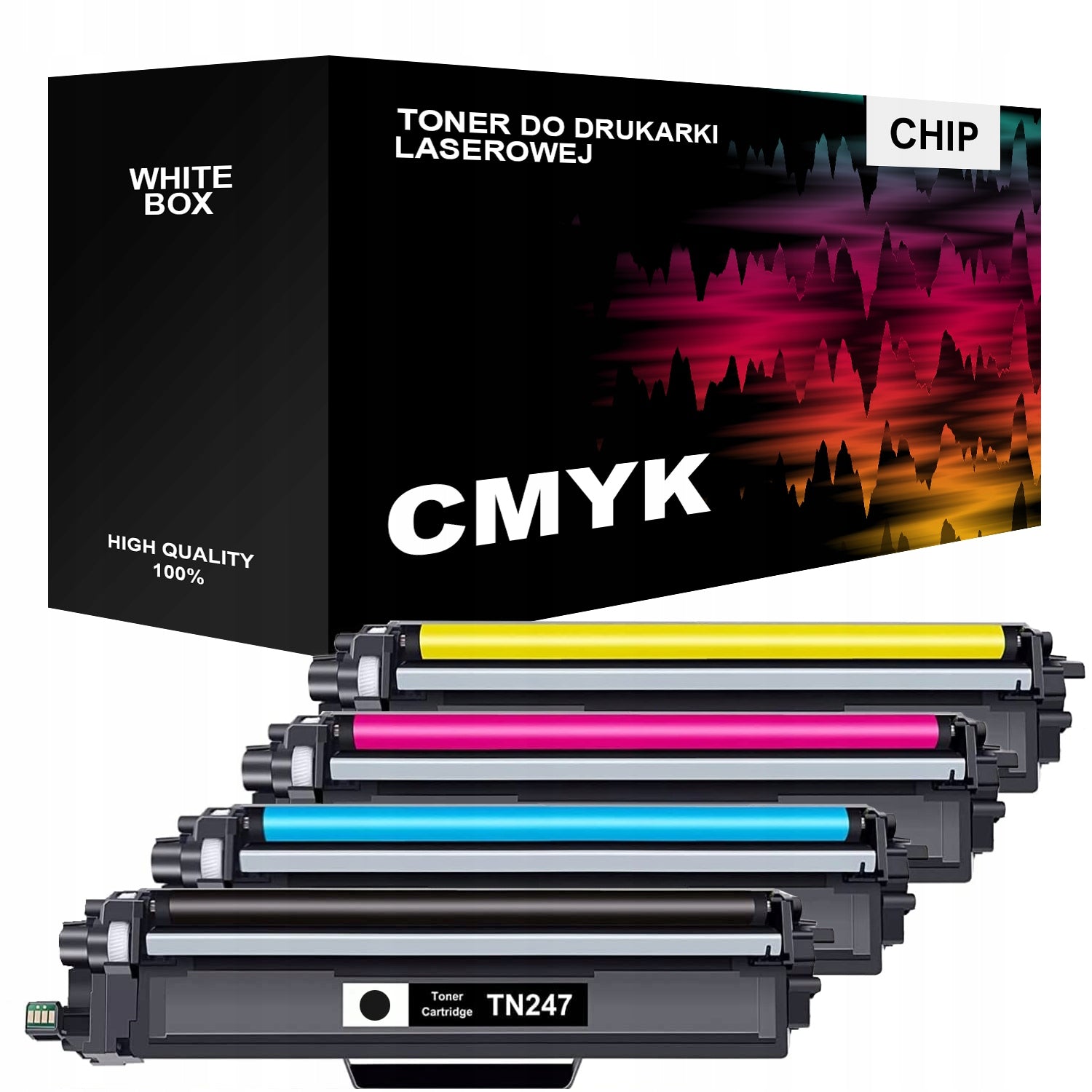 TN247 XL 4x Toner Cartridge for DCP-L3550CDW L3310CDW HL-L3270CDW L3210CW MFC-L3370CDW