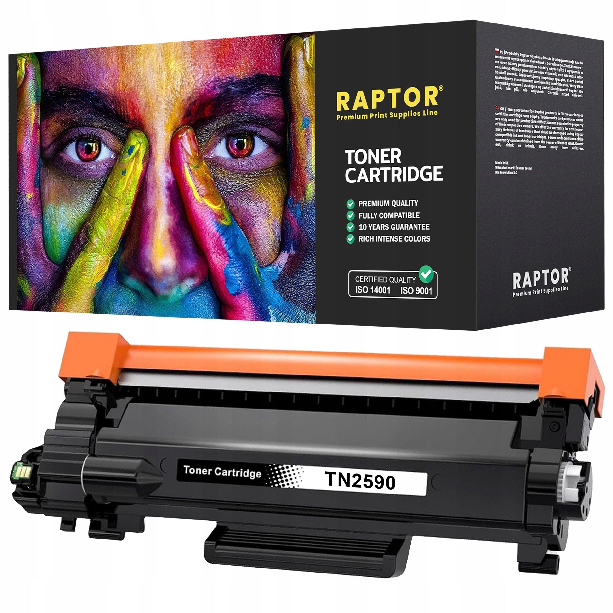 TN2590 XL Toner Cartridge for Brother DCP-L2600D L2622DW HL-L2402D L2442DW MFC-L2862DW Printers