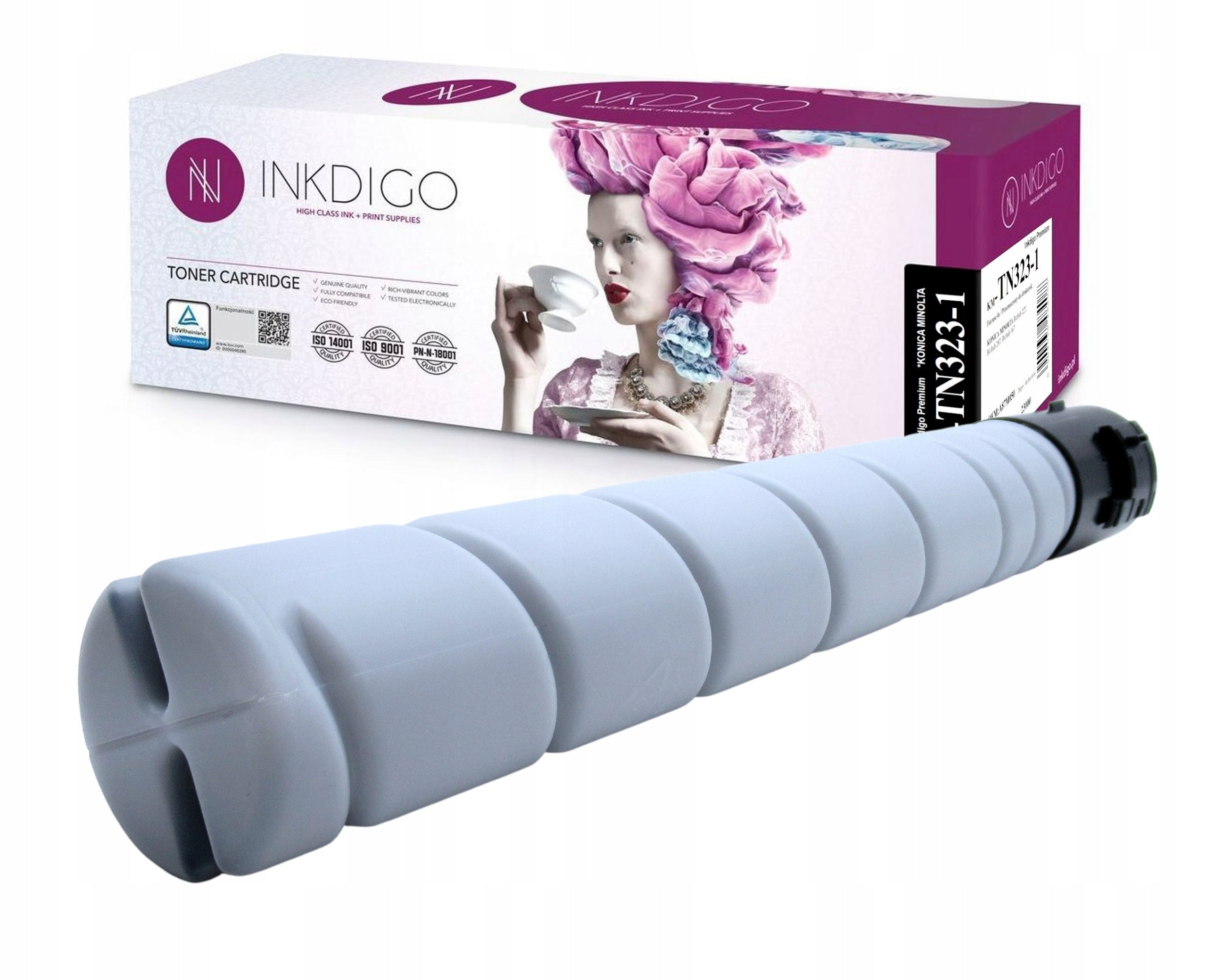 TN323 Toner for KONICA MINOLTA BIZHUB 227 367