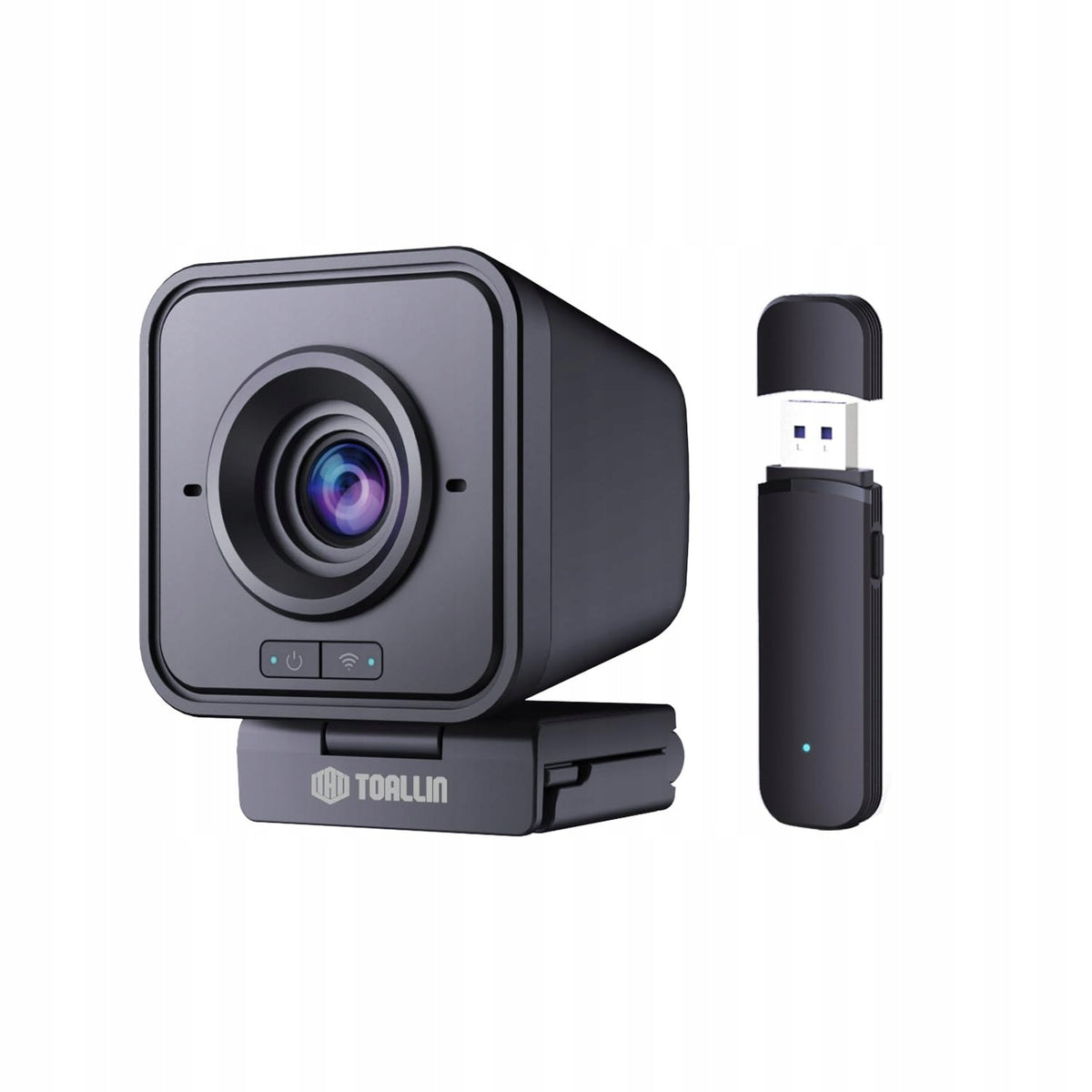 TOALLIN 1080p Full HD webcam built-in microphone for