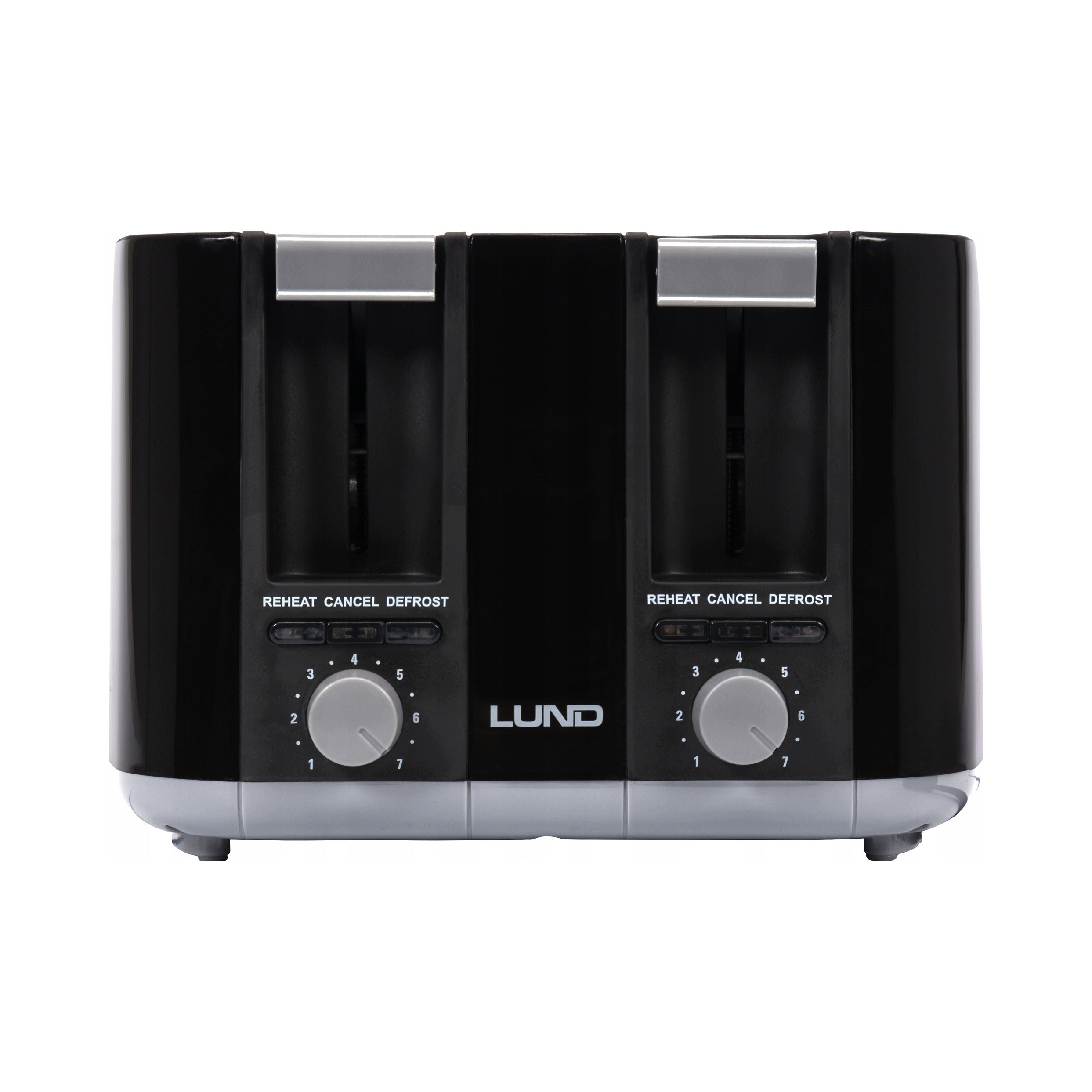 TOASTER 1300-1500W BLACK 67501 LUND