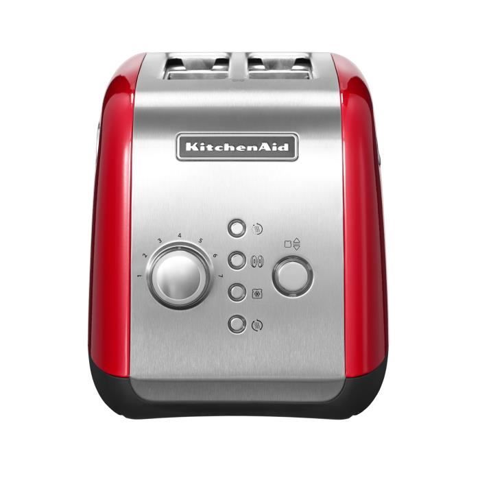 TOASTER 2 SLICES REGULATION OPERATION DEFROSTING RED KITCHENAID Manufacturer code 5KMT221EER