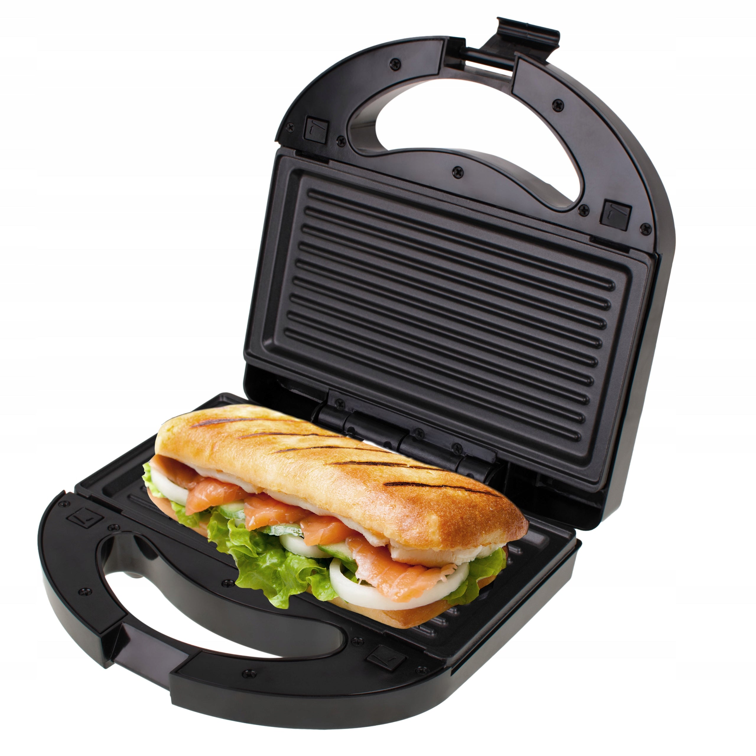 TOASTER 3in1 INTERCHANGEABLE PLATES TOAST PEANUTS GRILL Brand Mesko