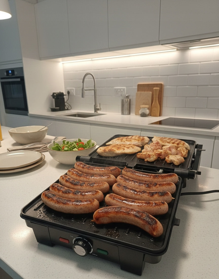 TOASTER BARBECUE ELECTRIC STRONG 2500W 6IN1 BASS Poland SILVER STRONG Packaging status original