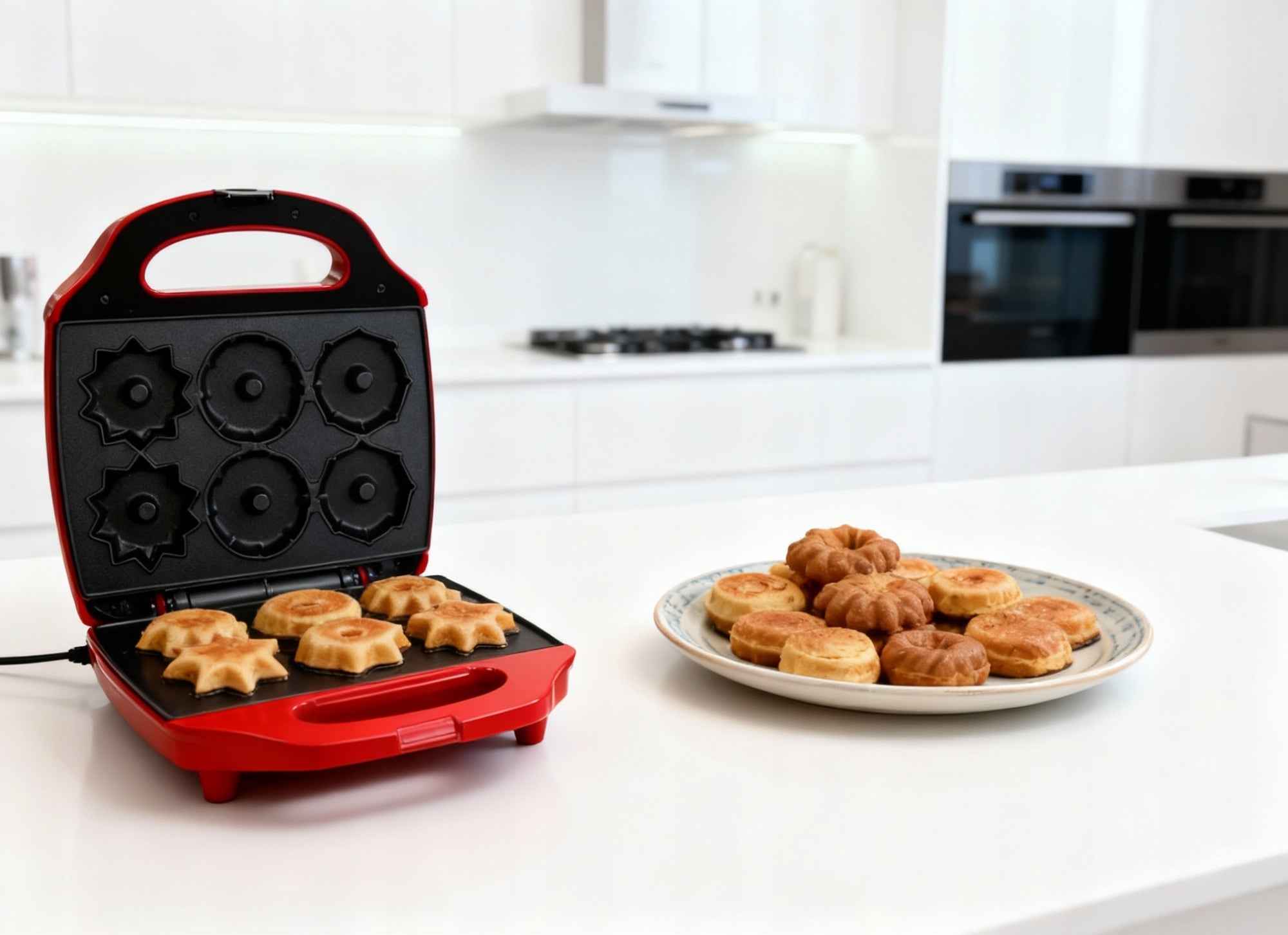 TOASTER Cupcake Maker CAKES GRANDMOTHERS 900W VARIOUS SHAPES Packaging status original