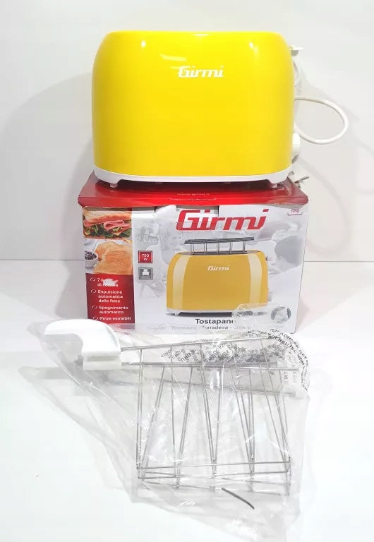 TOASTER GIRMI TP10 POWER 750W Capacity 2 toasts