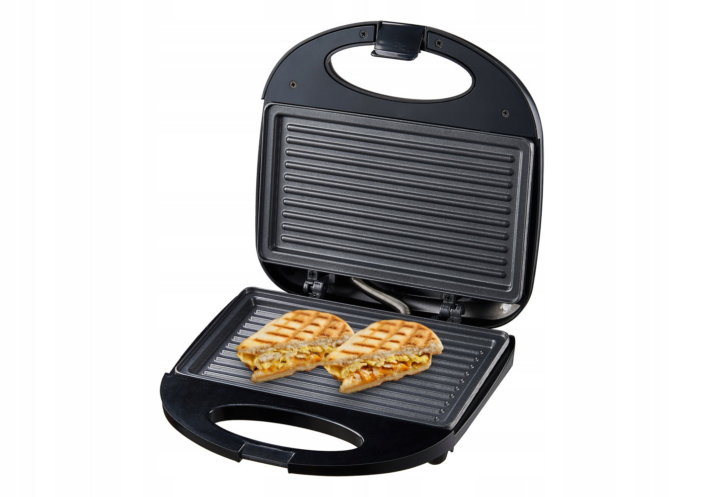 TOASTER GRILL FOR SANDWICHES PANINI TORTILLA STRONG LARGE 1000W Model TOSTER OPIEKACZ GRILL DO KANAPEK TORTILLA GF