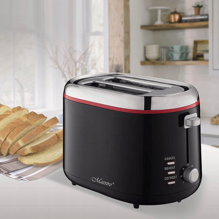 TOASTER MR-705 BLACK 850 IN MAESTRO Packaging status original