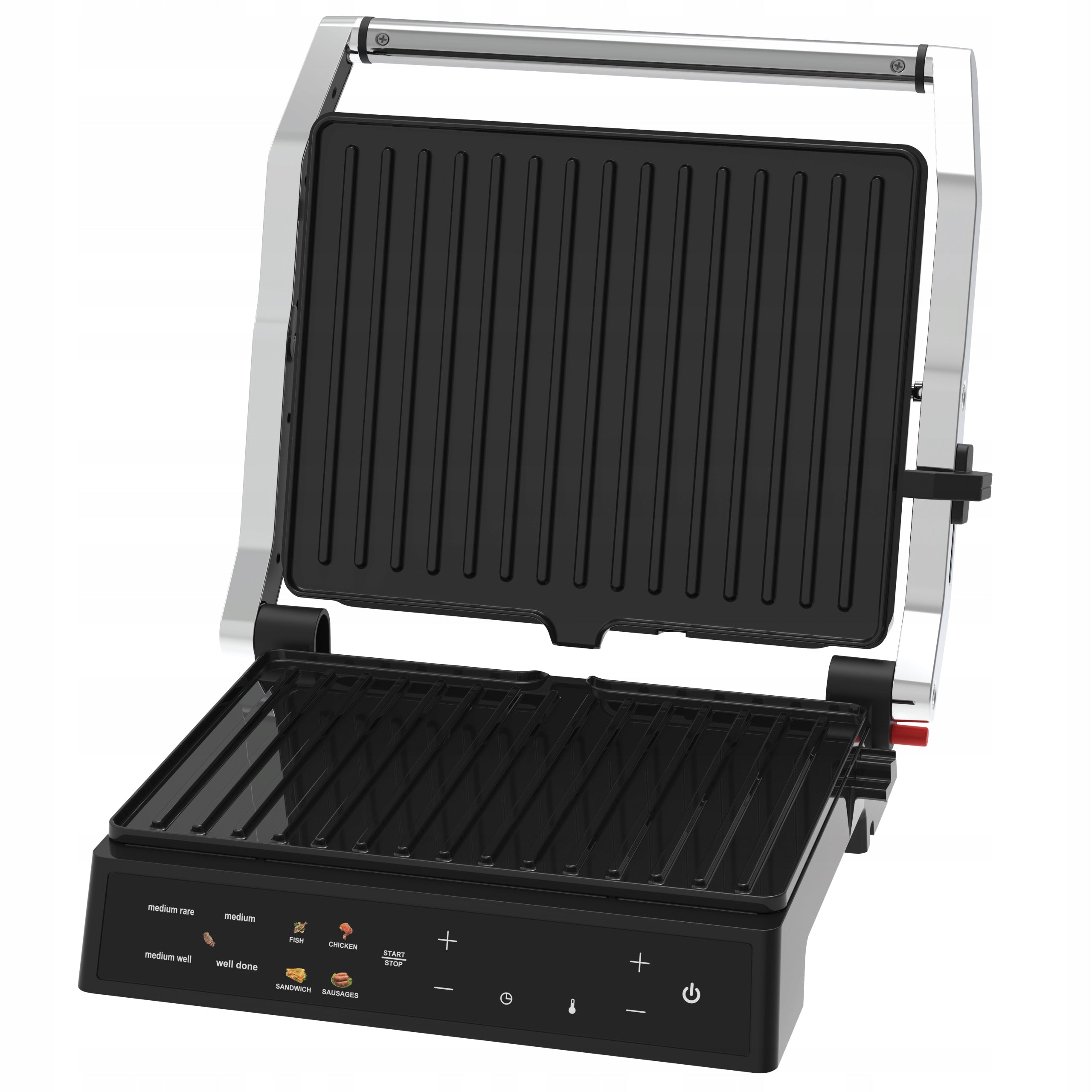 TOASTER OVEN GRILL FOR PANINI SANDWICHES ELECTRIC FOLDING 180° STRONG Packaging status original