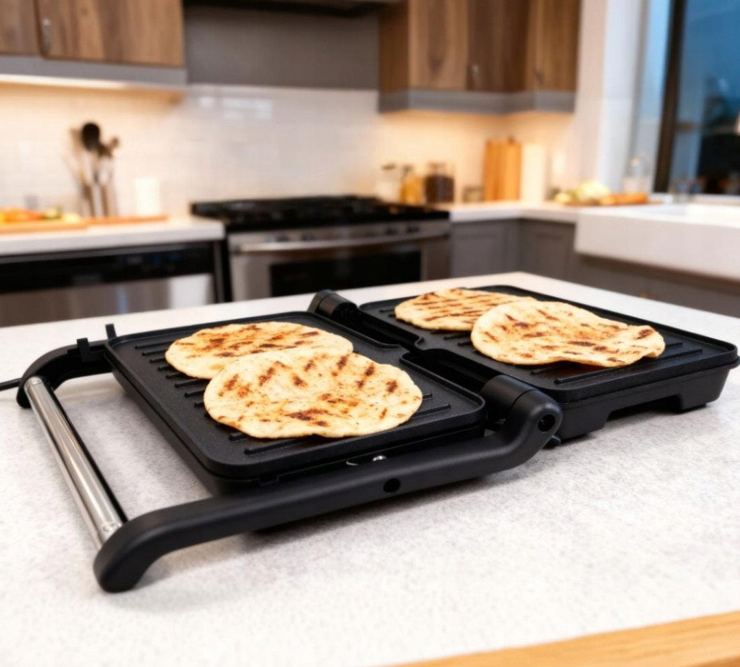 TOASTER OVEN GRILL SANDWICH PANINI TORTILLA 1200W NON STICK COATING 180° Power rating 1200 W