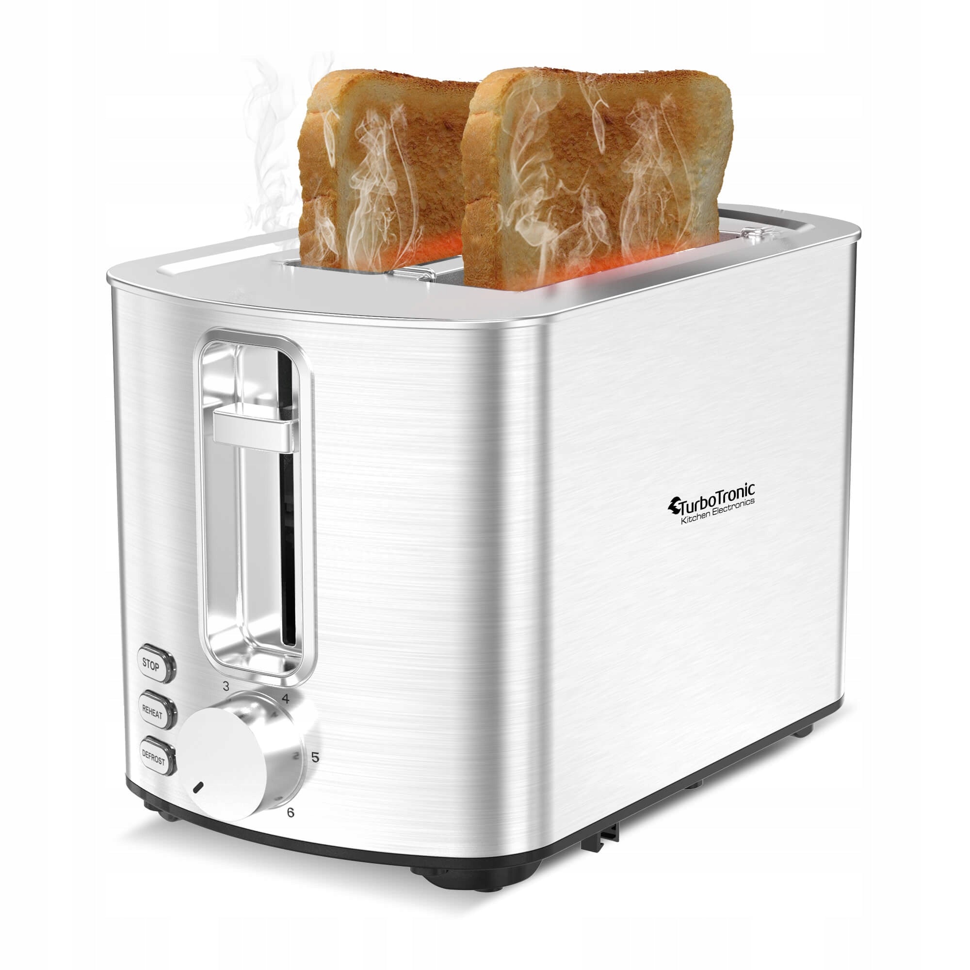 TOASTER SANDWICH SLICE TOASTER 850 IN 6 LEVELS TOASTING STEEL HOUSING