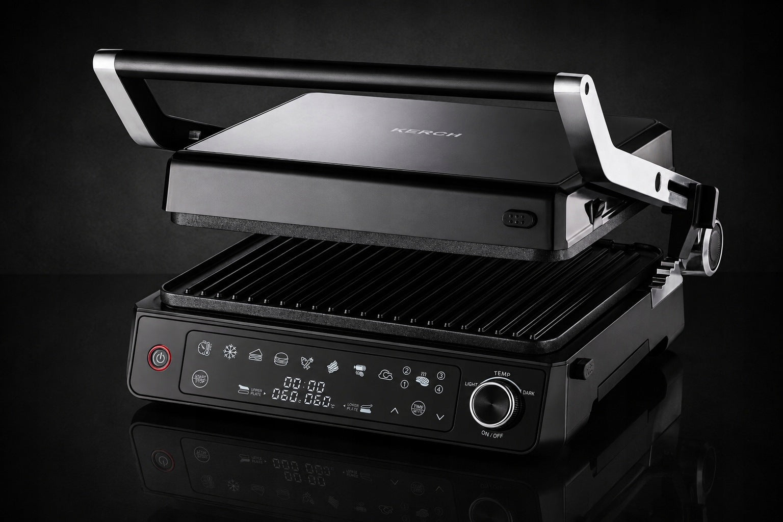 TOASTER SANDWICH TOASTER GRILL PANINI ELECTRIC KERCH BRILLO 9 PROGRAMS Packaging status original