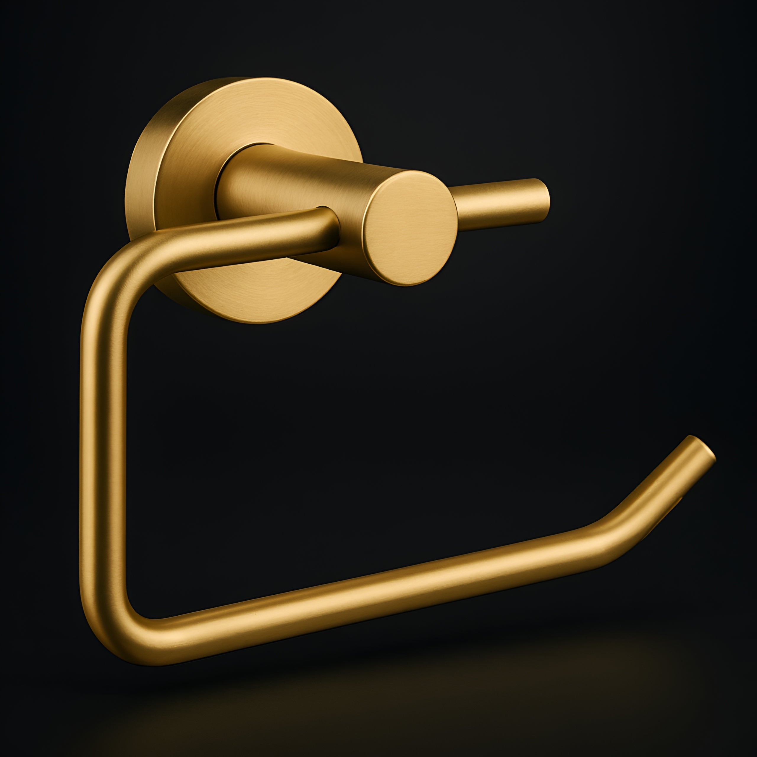 TOILET PAPER HOLDER BATHROOM HANGER METAL DELVANT ESVAN GOLD EAN (GTIN) 5905316548329