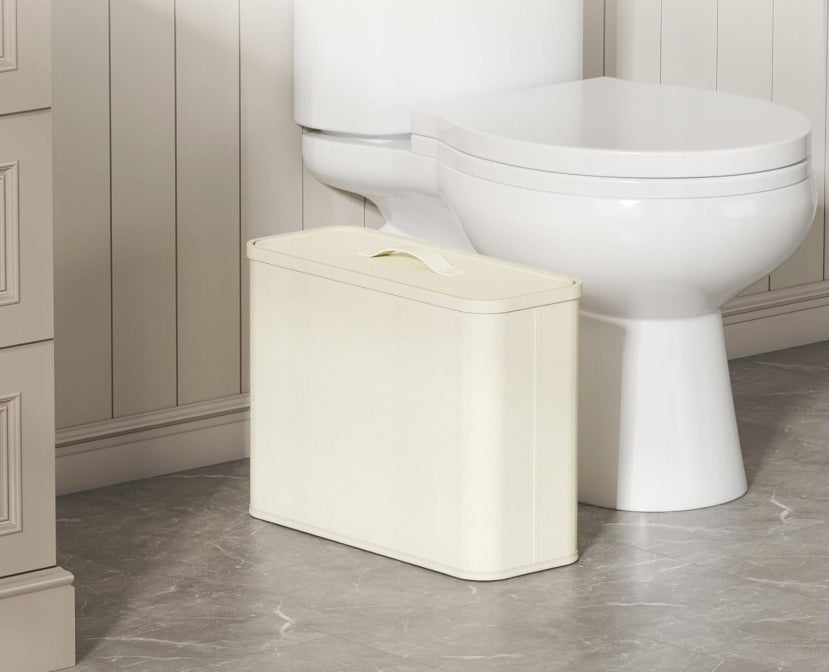 TOILET PAPER STORAGE BASKET BATHROOM ORGANIZER BLACK 23L Brand no brand
