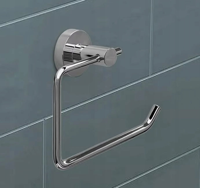 TOILET PAPER WALL HANGER HOLDER FOR TOILET METAL SILVER Manufacturer code 6002199