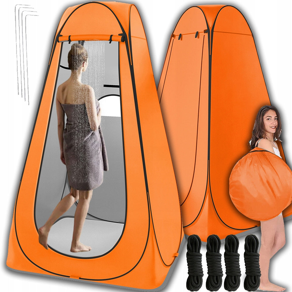 TOILET TENT SHOWER AUTOMATIC FOLDING POP UP CAMPING PRIVACY