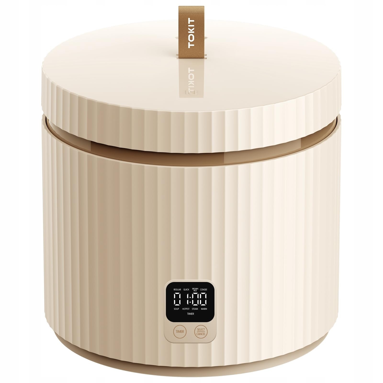 TOKIT PRO MULTIFUNCTION RICE COOKER 1,5L BEIGE CERAMIC 400W