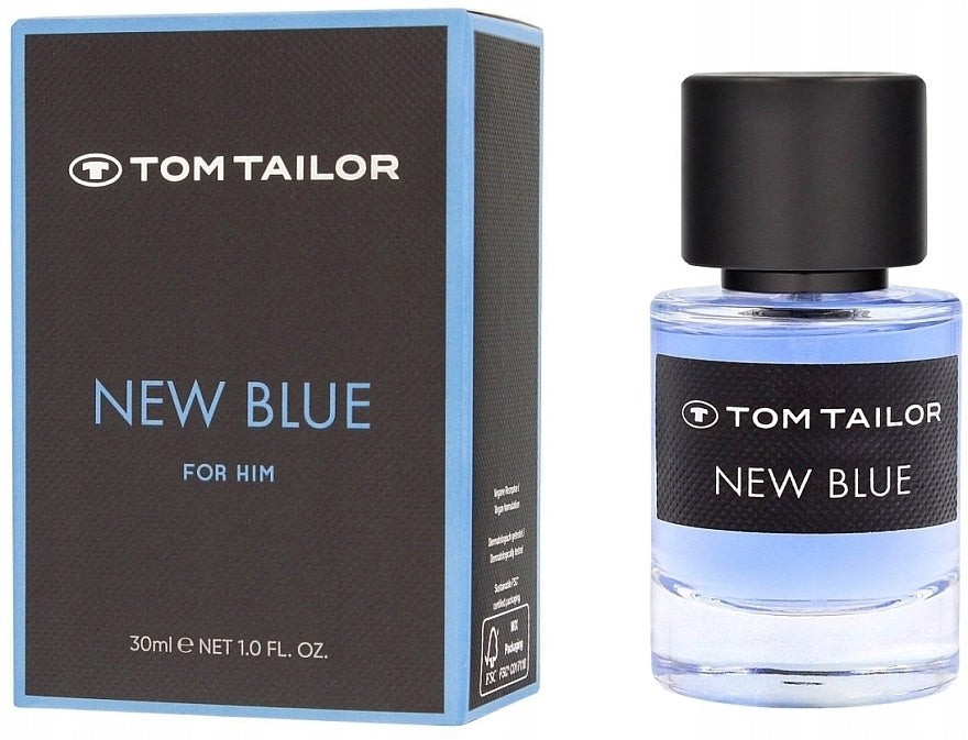 TOM TAILOR NEW BLUE EAU DE TOILETTE 30ML FOR MEN