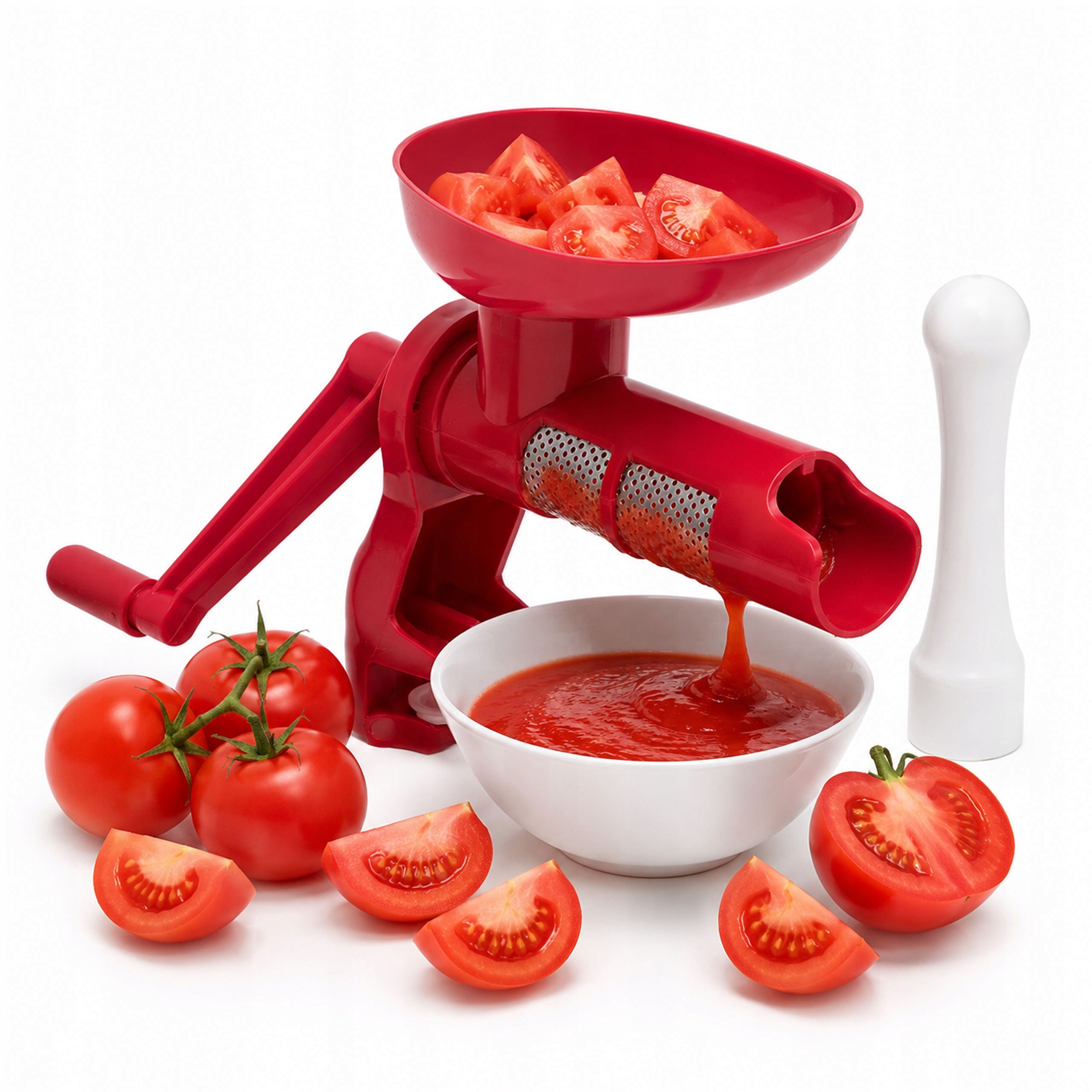 TOMATO RUBBING MACHINE GRATER JUICER BROWIN