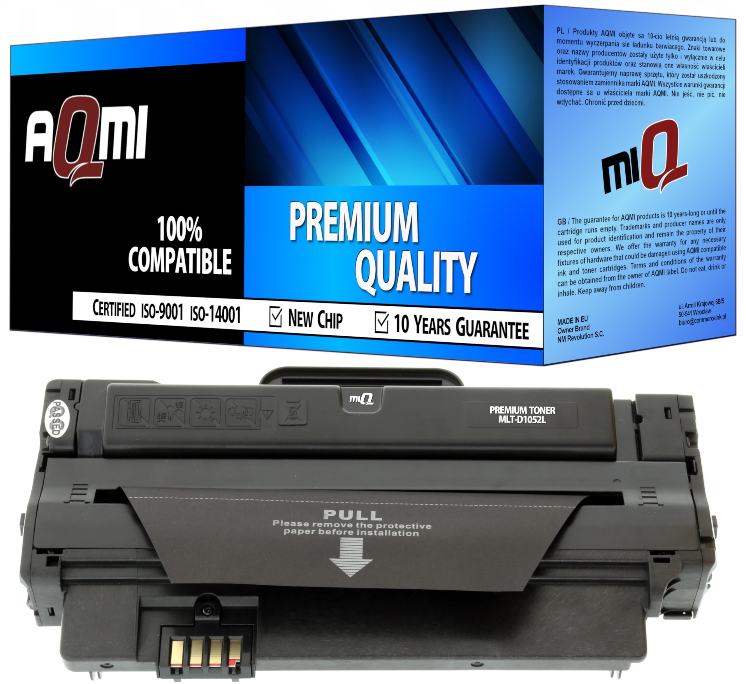 TONER 1052L FOR SAMSUNG ML1910 ML1915 ML2525 ML2580