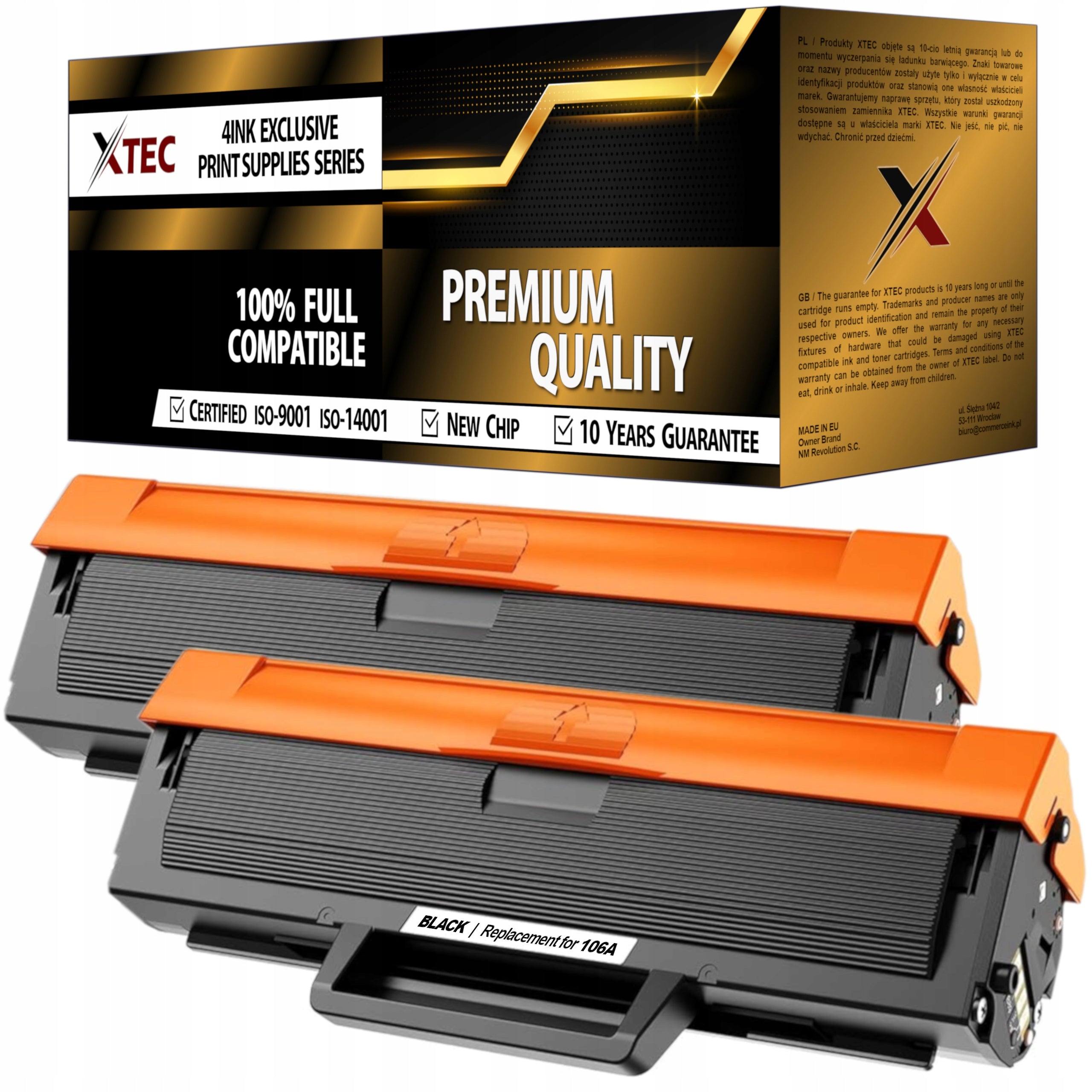 TONER 106A XL WITH CHIP FOR HP LASER 107a 107w MFP 135a 135w 137fnw PRINTER