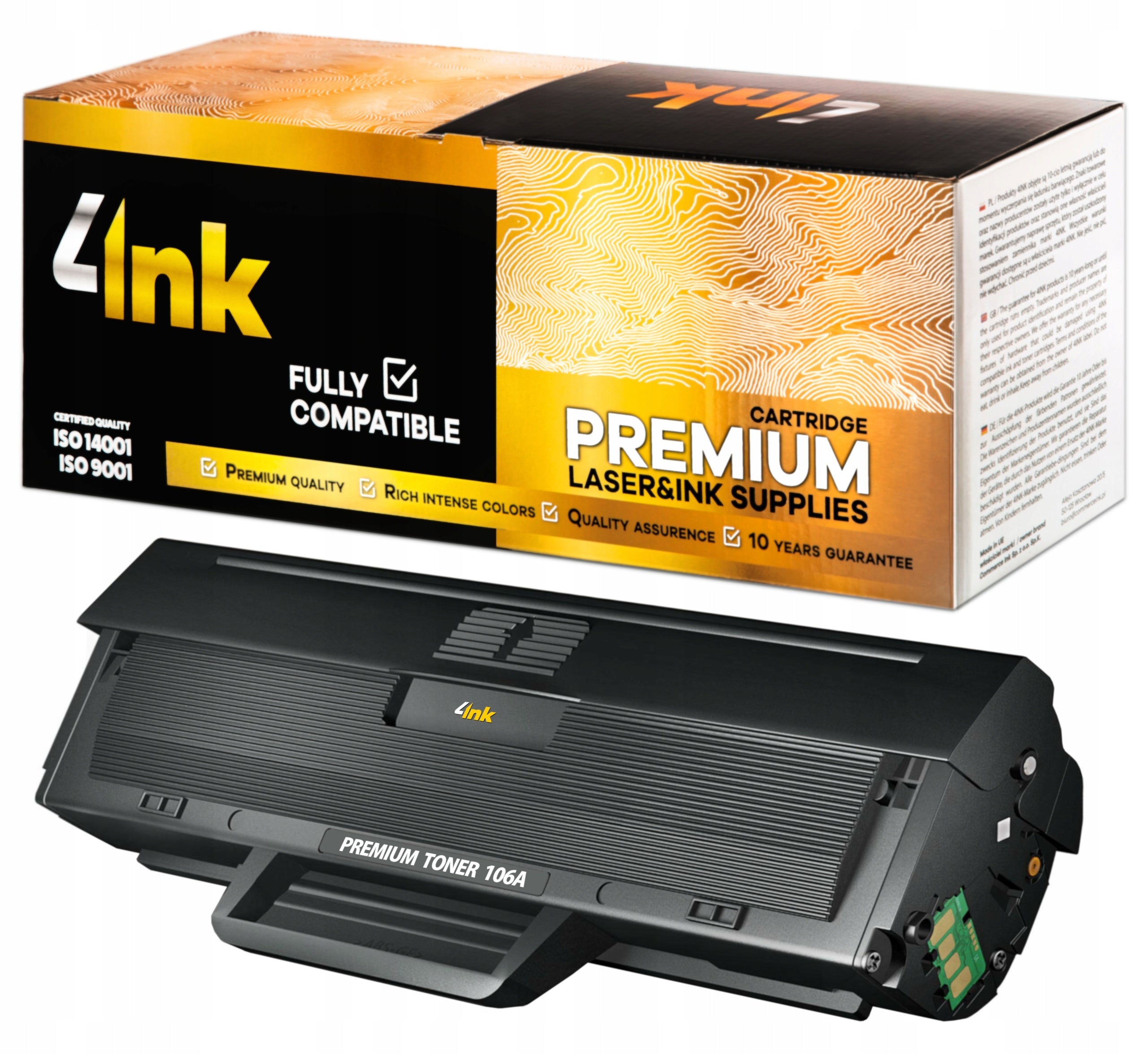 TONER 106A XL WITH CHIP FOR HP LASER PRINTER 107a 107w MFP 135a 135w