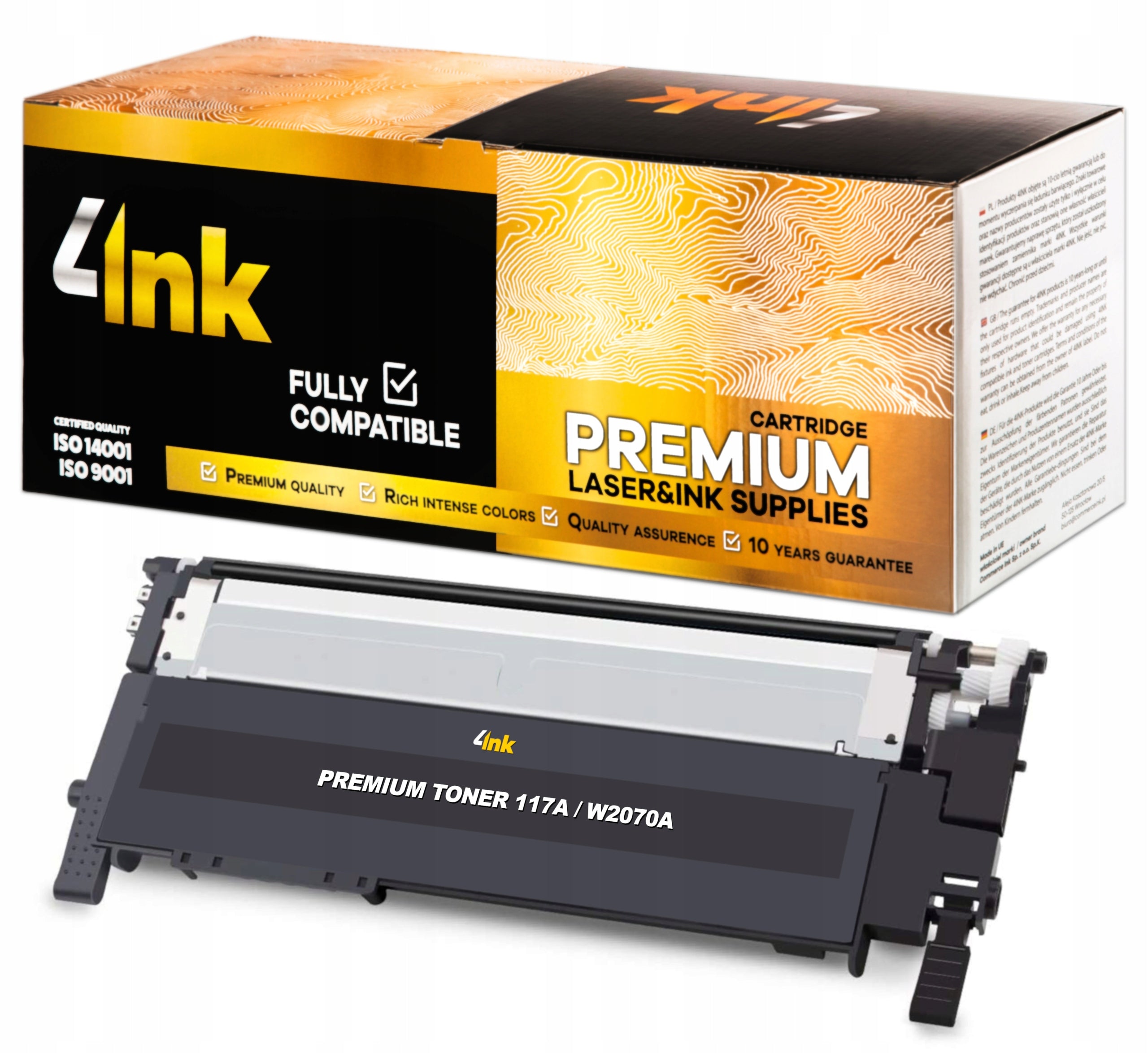 TONER 117A FOR HP COLOR LASER 150a 150nw MFP 178nw 179fnw PRINTER WITH CHIP