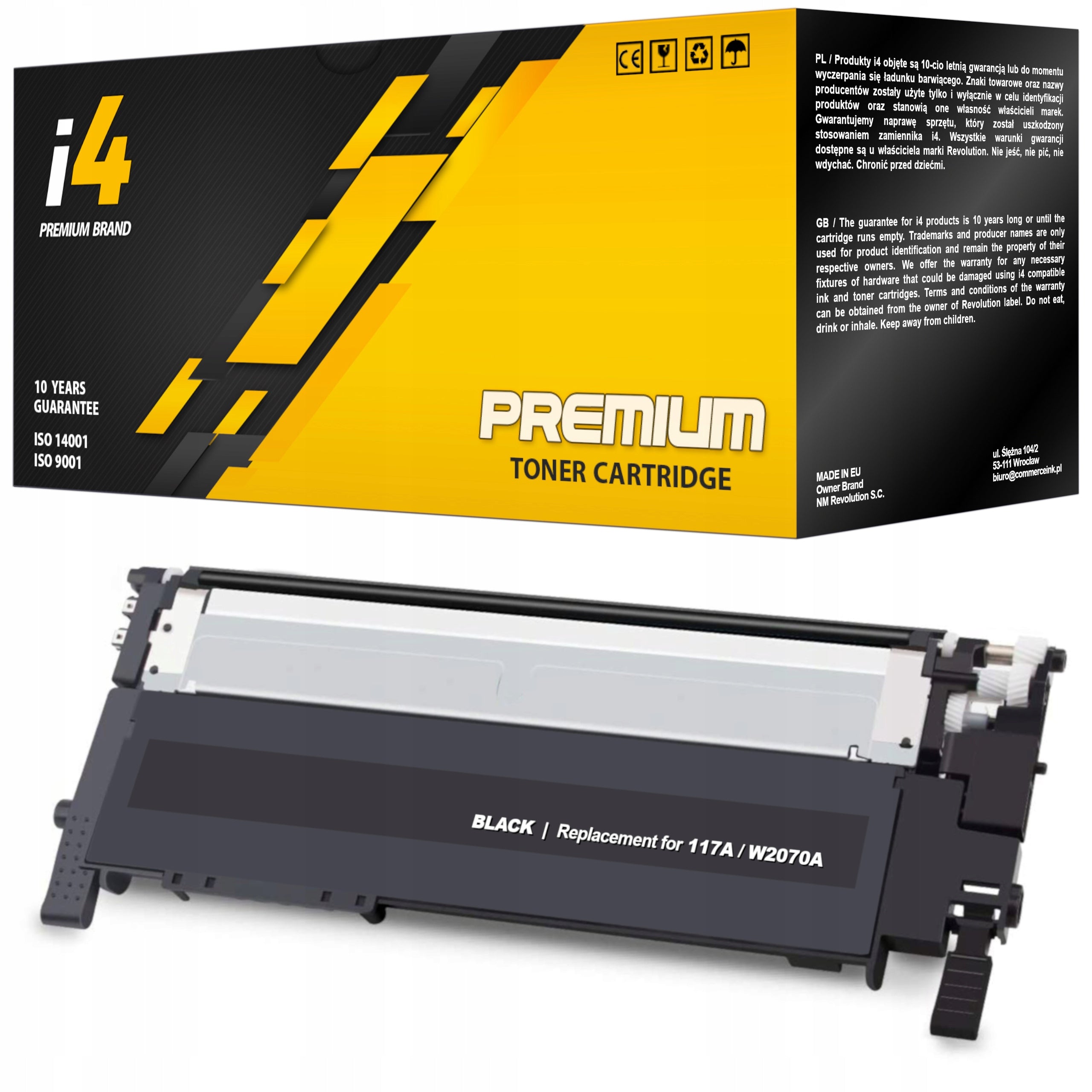 TONER 117A XL FOR HP COLOR LASER 150a 150nw 178nw 179fnw PRINTER WITH CHIP