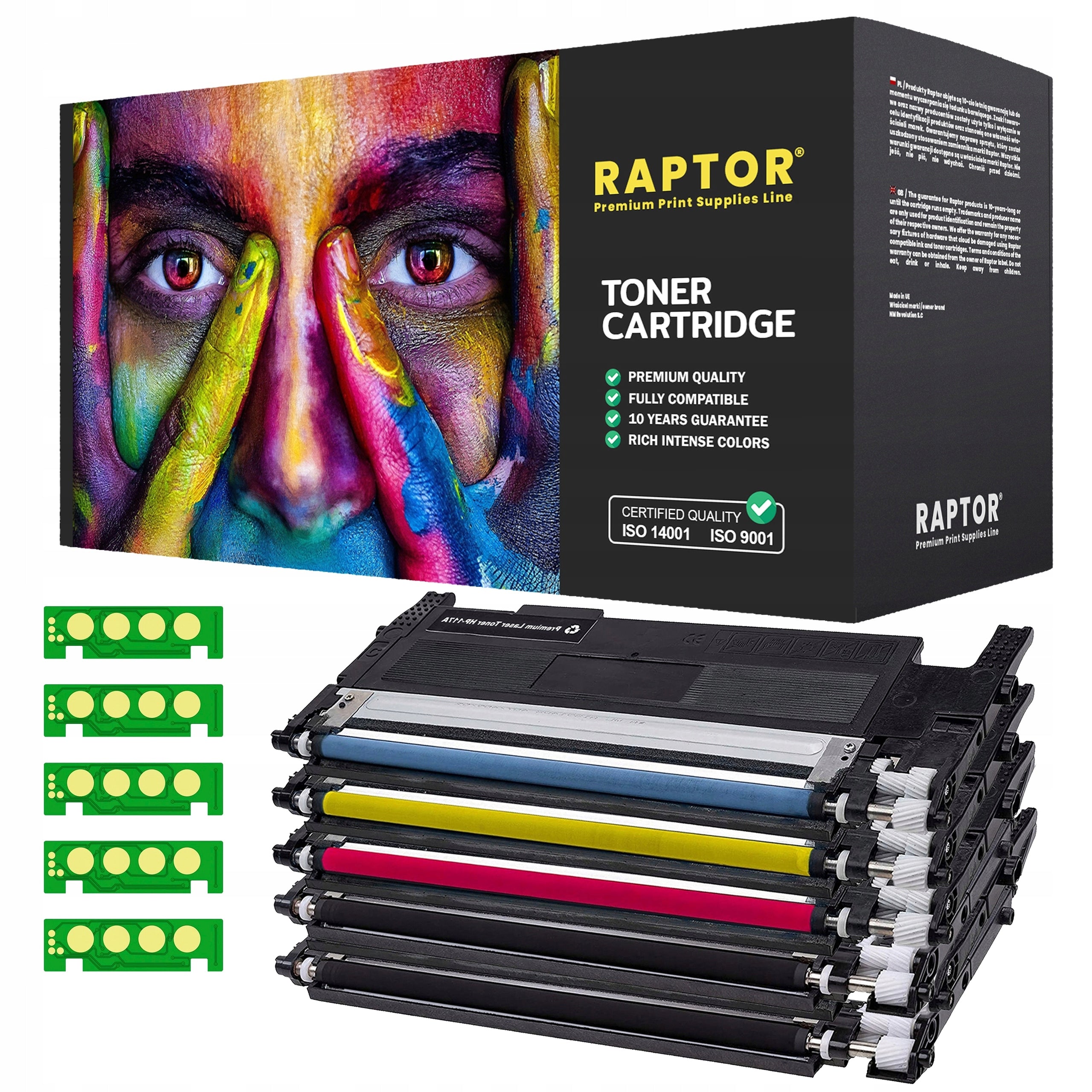 TONER 117A XL WITH CHIP FOR HP COLOR LASER 150a 150nw 178nw 179fnw | CMYK