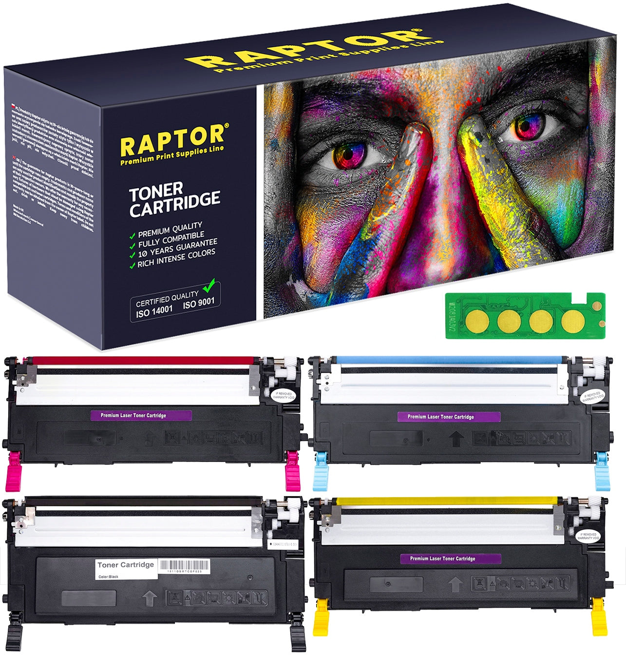 TONER 117a FOR HP COLOR LASER 150a 150nw 178nw 179fnw PRINTER WITH CHIP