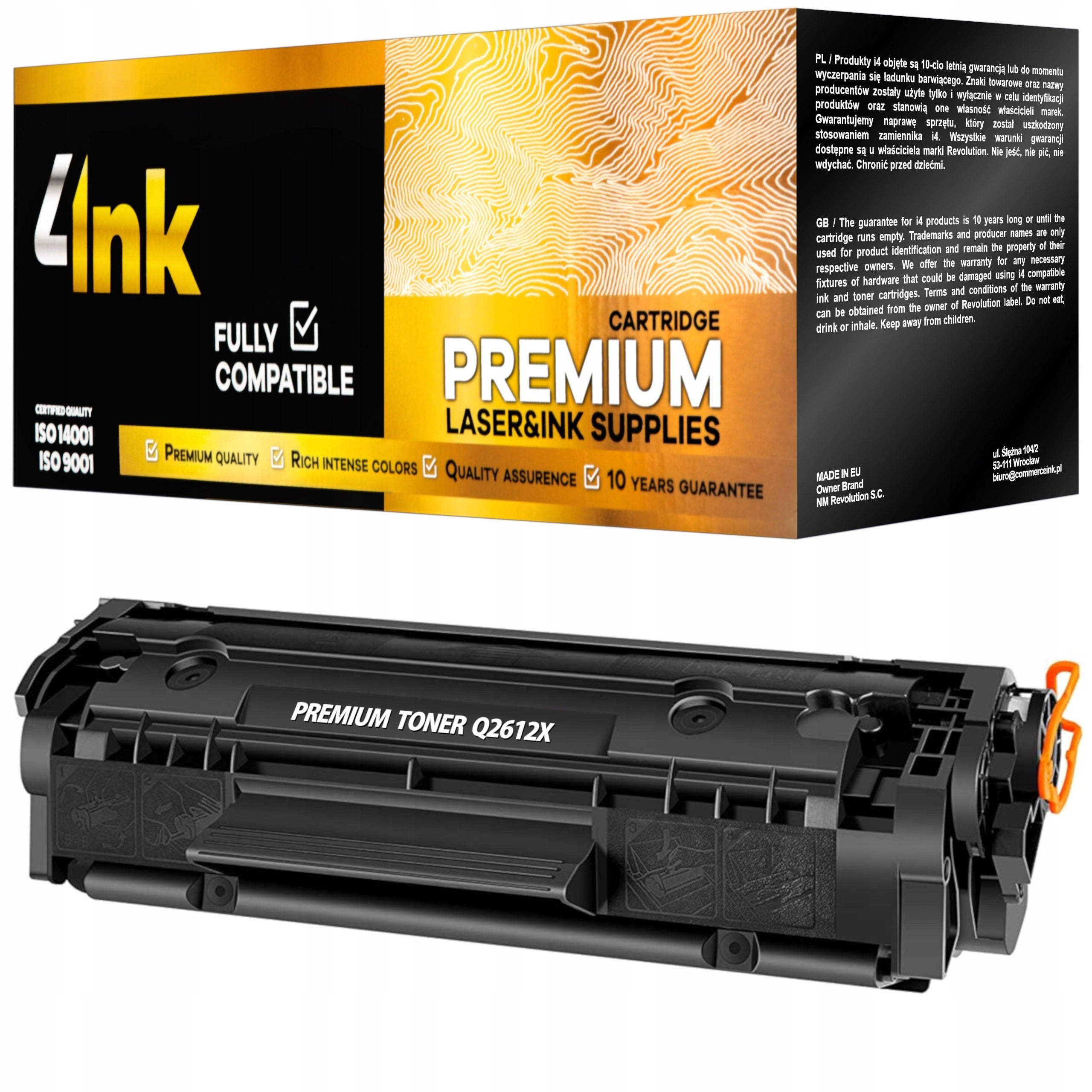 TONER 12X Q2612X XL FOR HP LASERJET 1010 1018 1020 1022 PRINTER