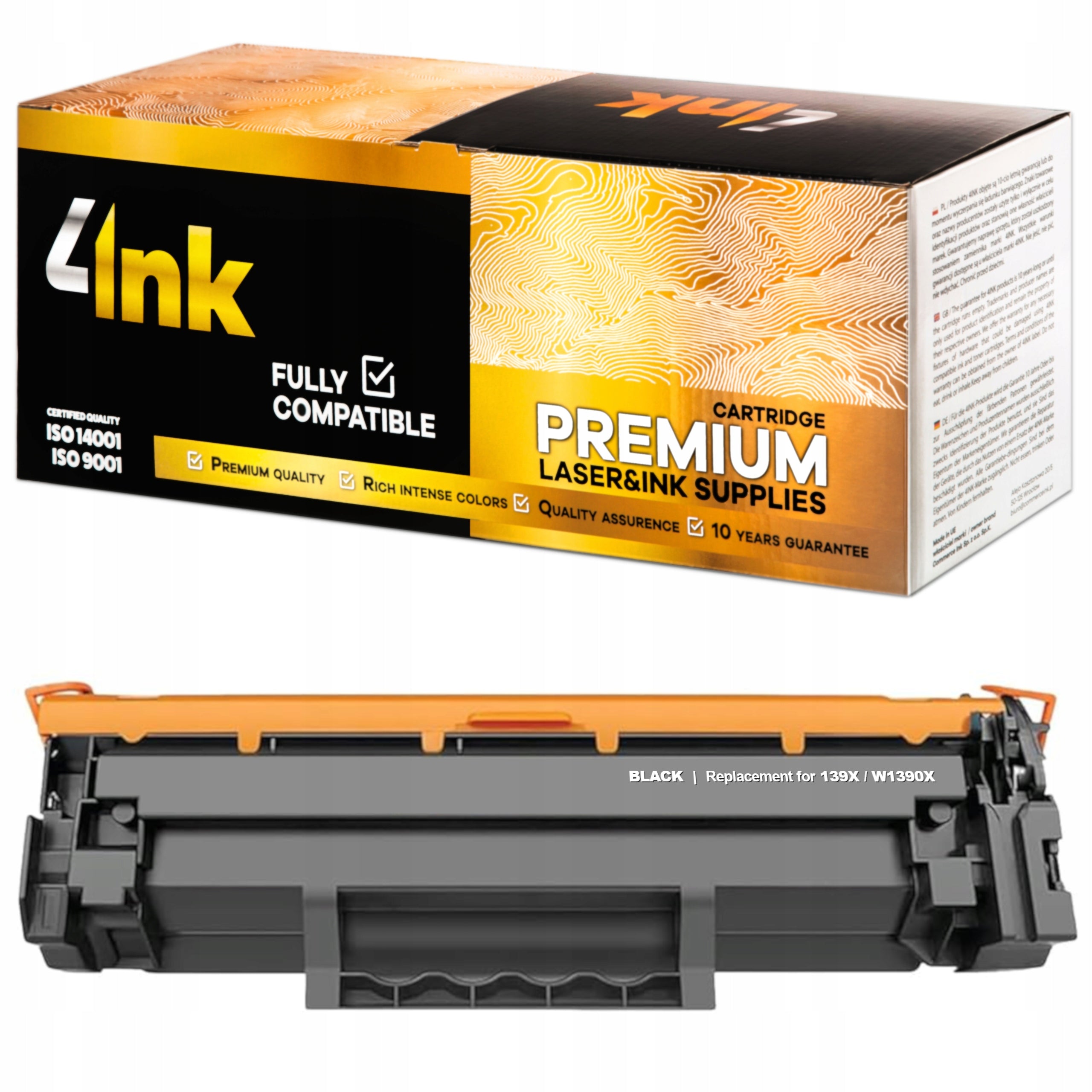 TONER 139X XL FOR HP LASERJET 3002dn 3002dw MFP 3102fdn 3102fdw WITH CHIP