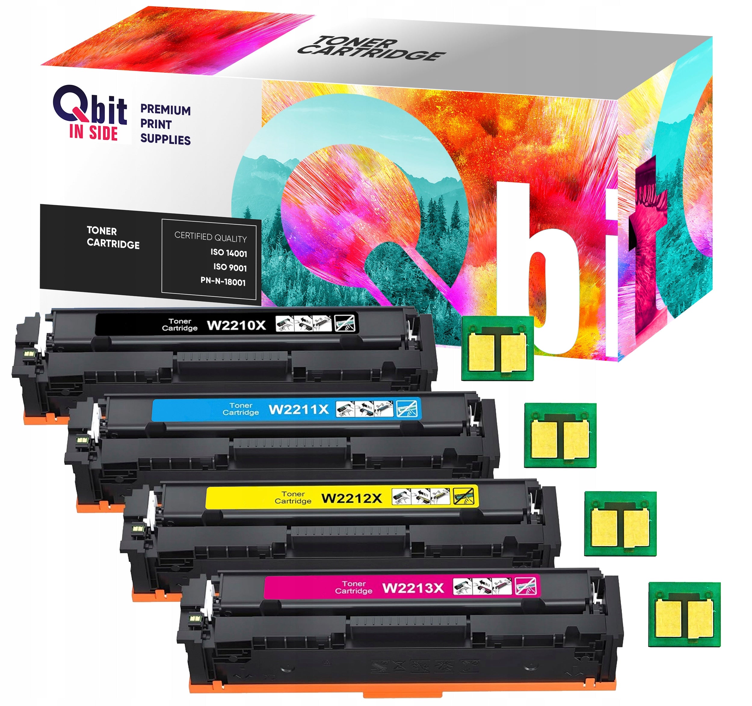TONER 207X CHIP FOR HP LASERJET PRO MFP M283fdw M255dw M255nw M282nw M283fdn