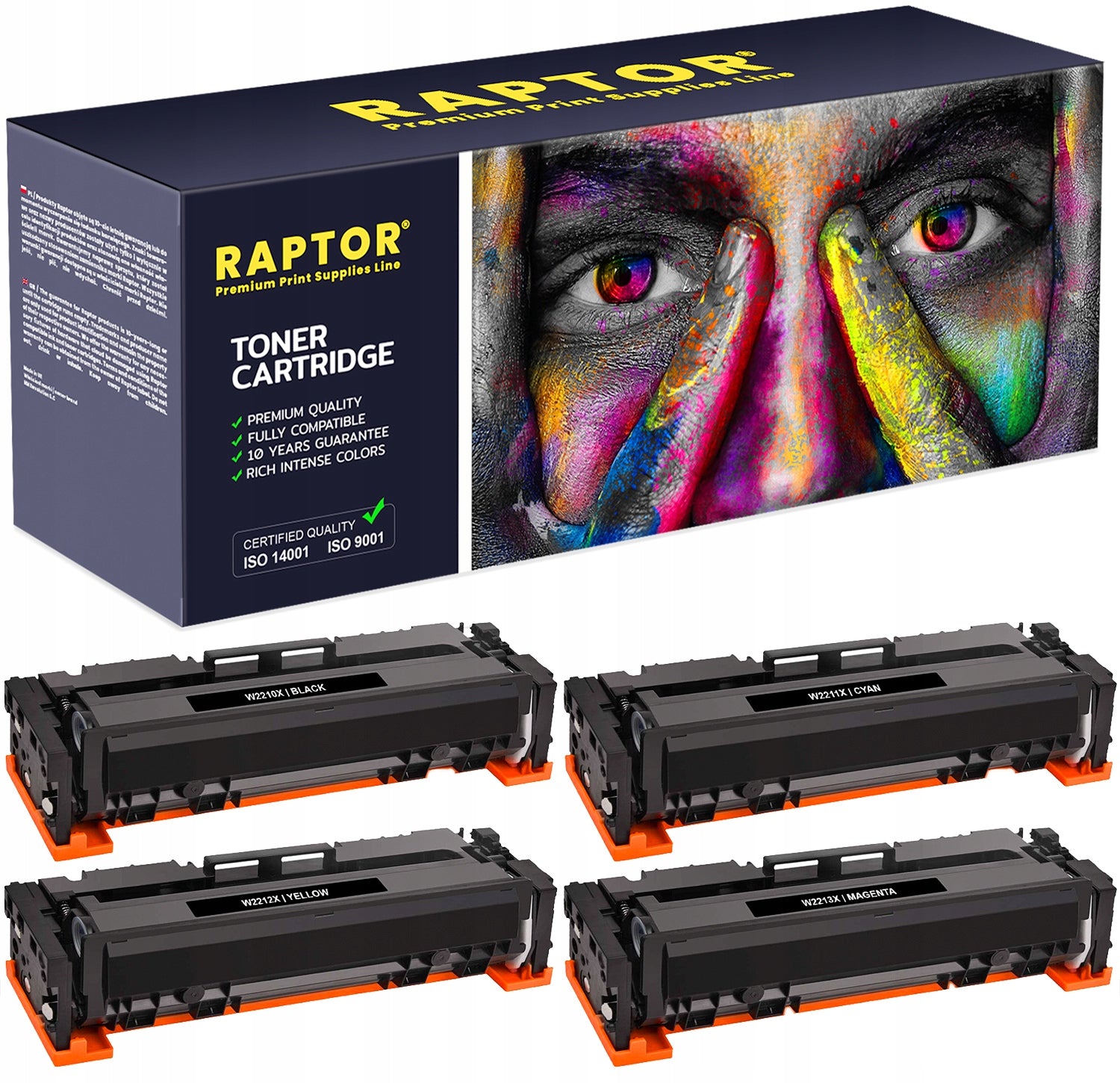 TONER 207X FOR HP LASERJET PRO MFP M283fdw M255dw M255nw M282nw M283fdn CMYK