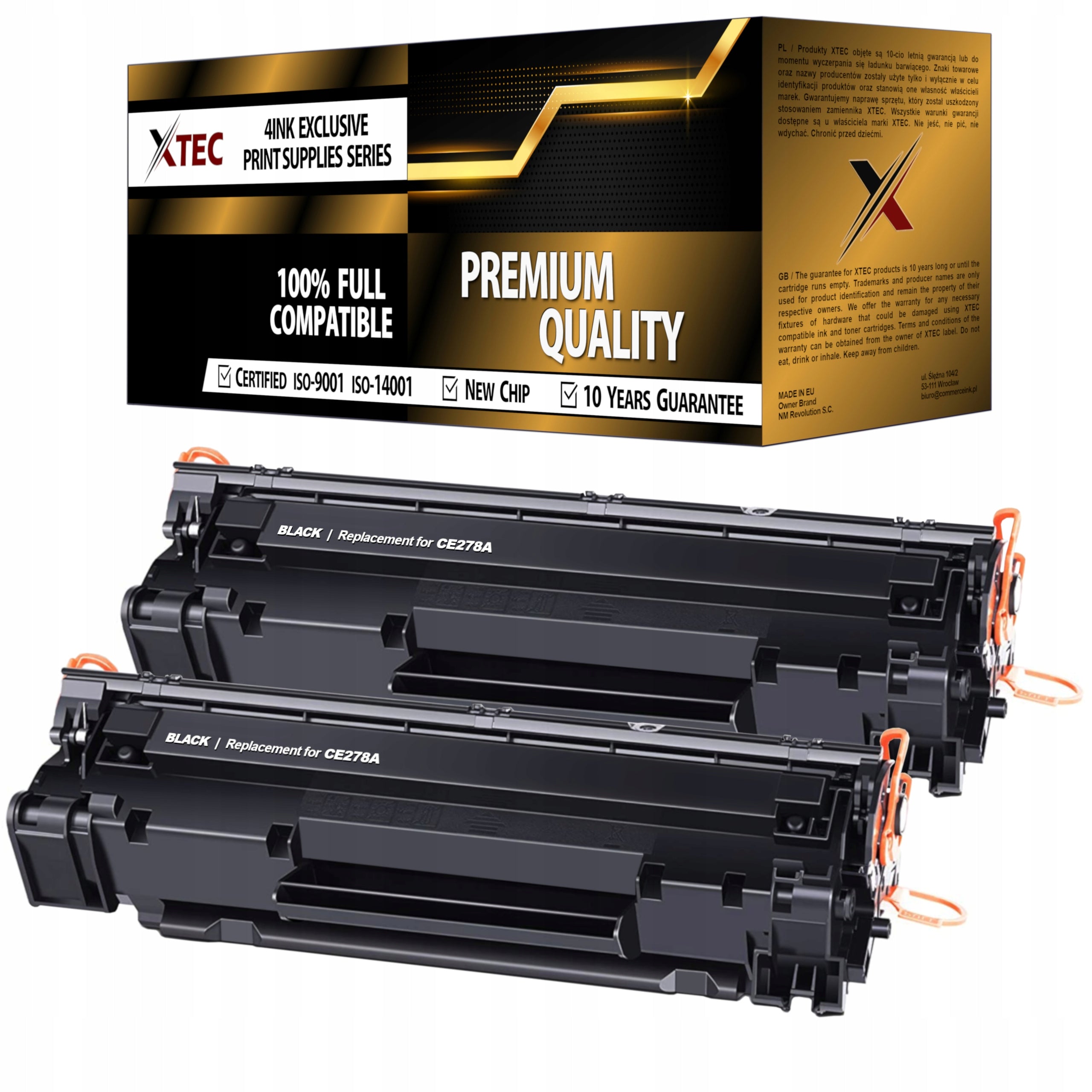 TONER 78A CE278A XXL FOR HP LASERJET PRO P1606dn P1566 M1536dnf MFP PRINTER