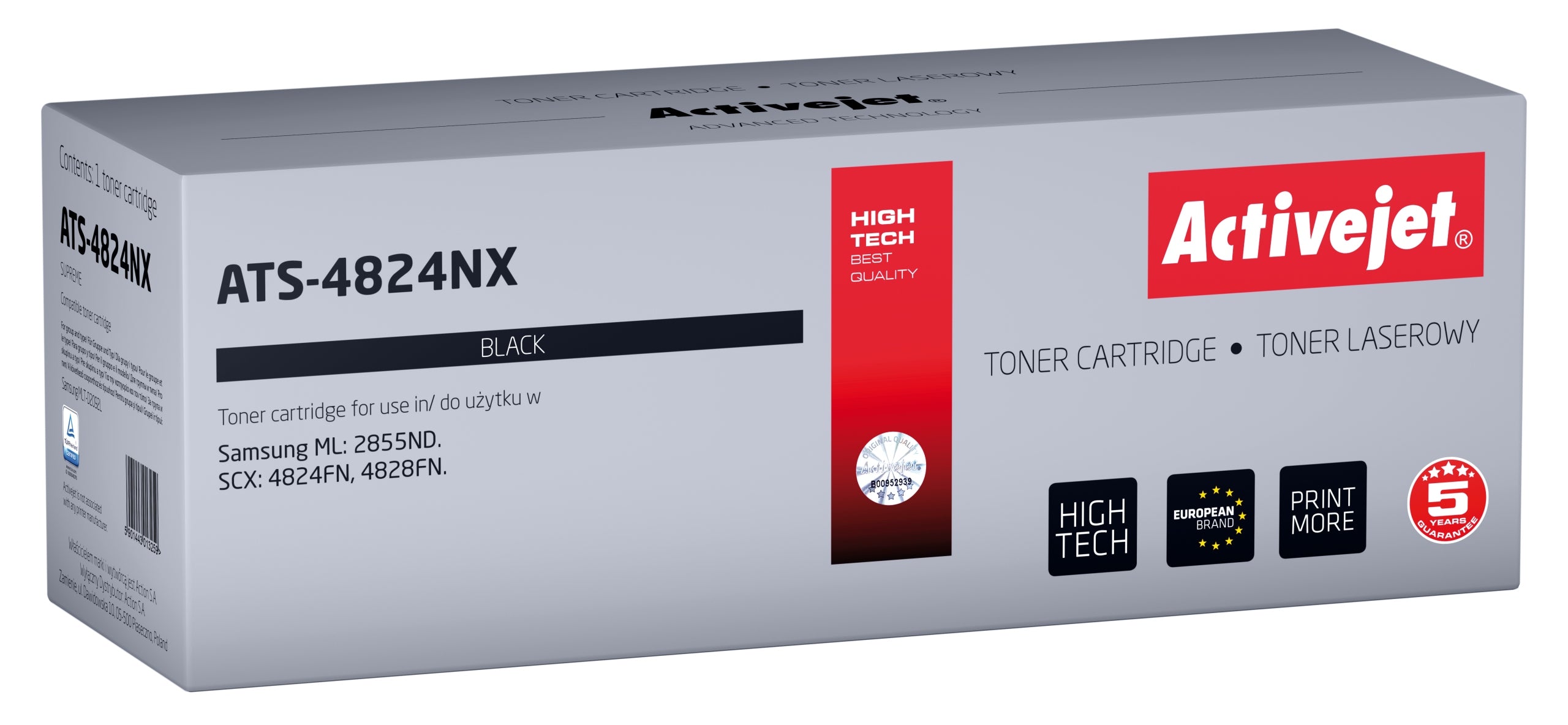 TONER ACTIVEJET SAMSUNG ATS-4824NX MLT-D2092L XL