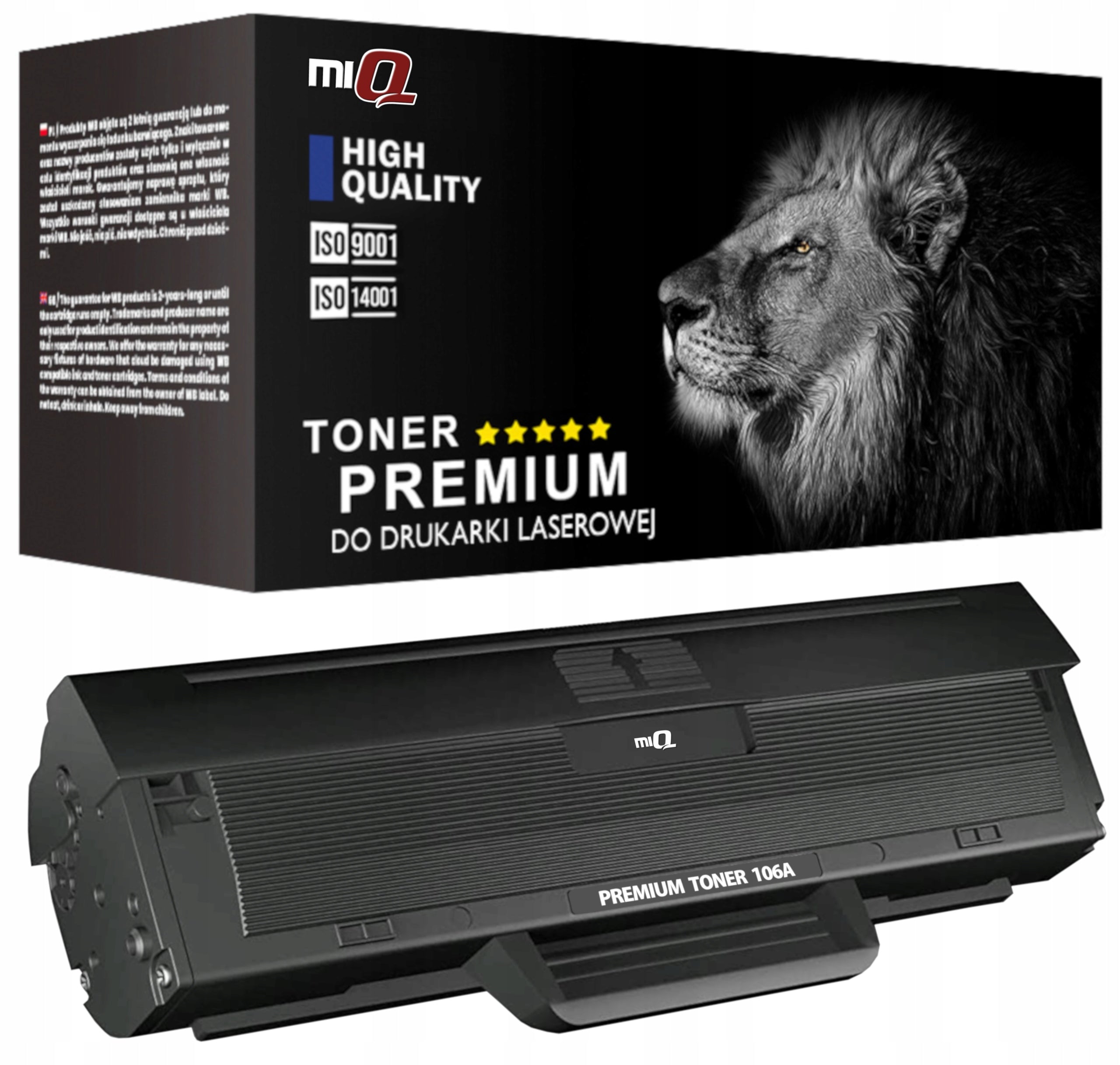 TONER CARTRIDGE 106A XXL WITH CHIP FOR HP PRINTER / 107a 107w 135a 135w / 5000 PAGES