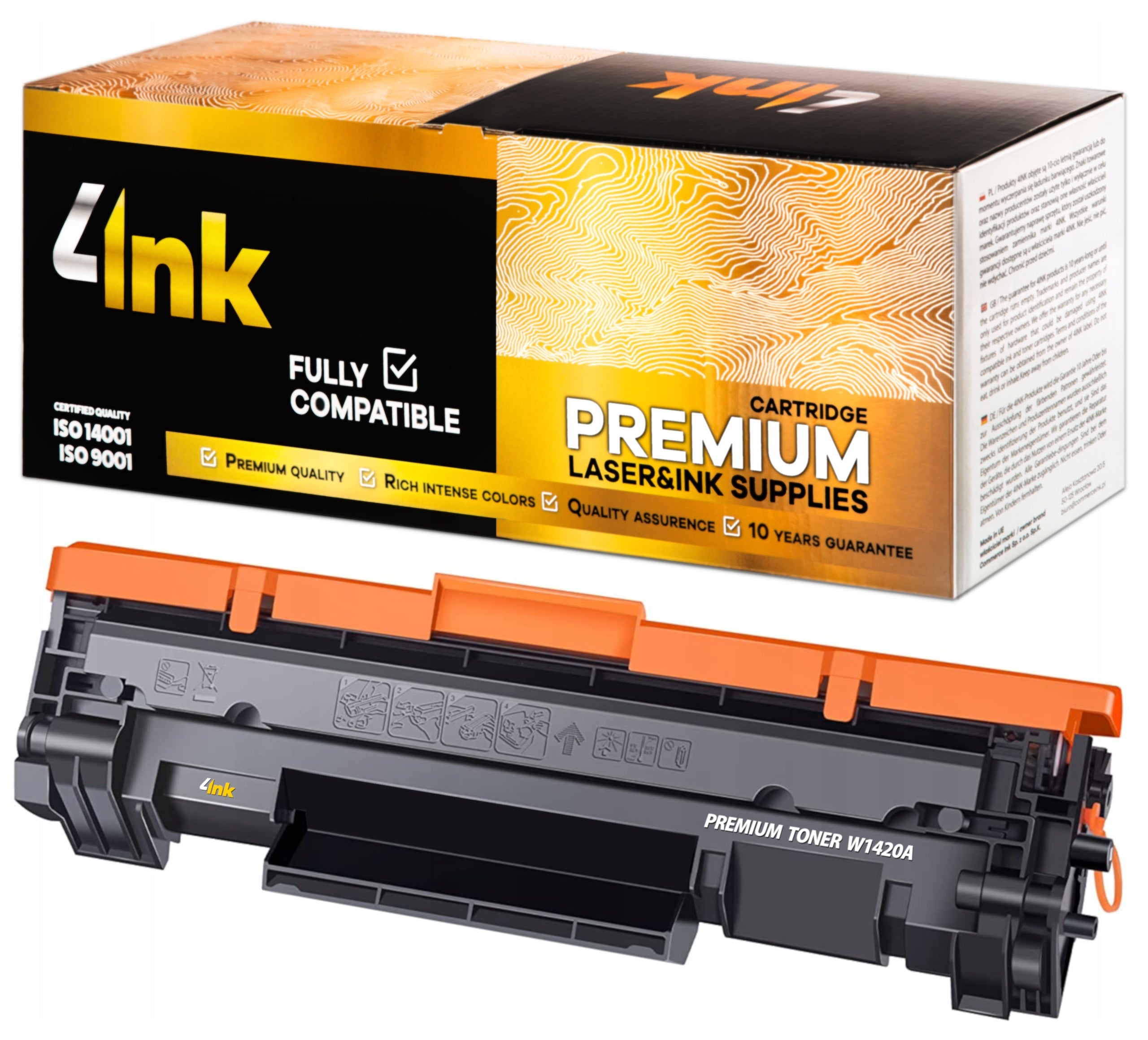 TONER CARTRIDGE 142A XL FOR HP LASERJET M110w MFP M140w PRINTER WITH CHIP