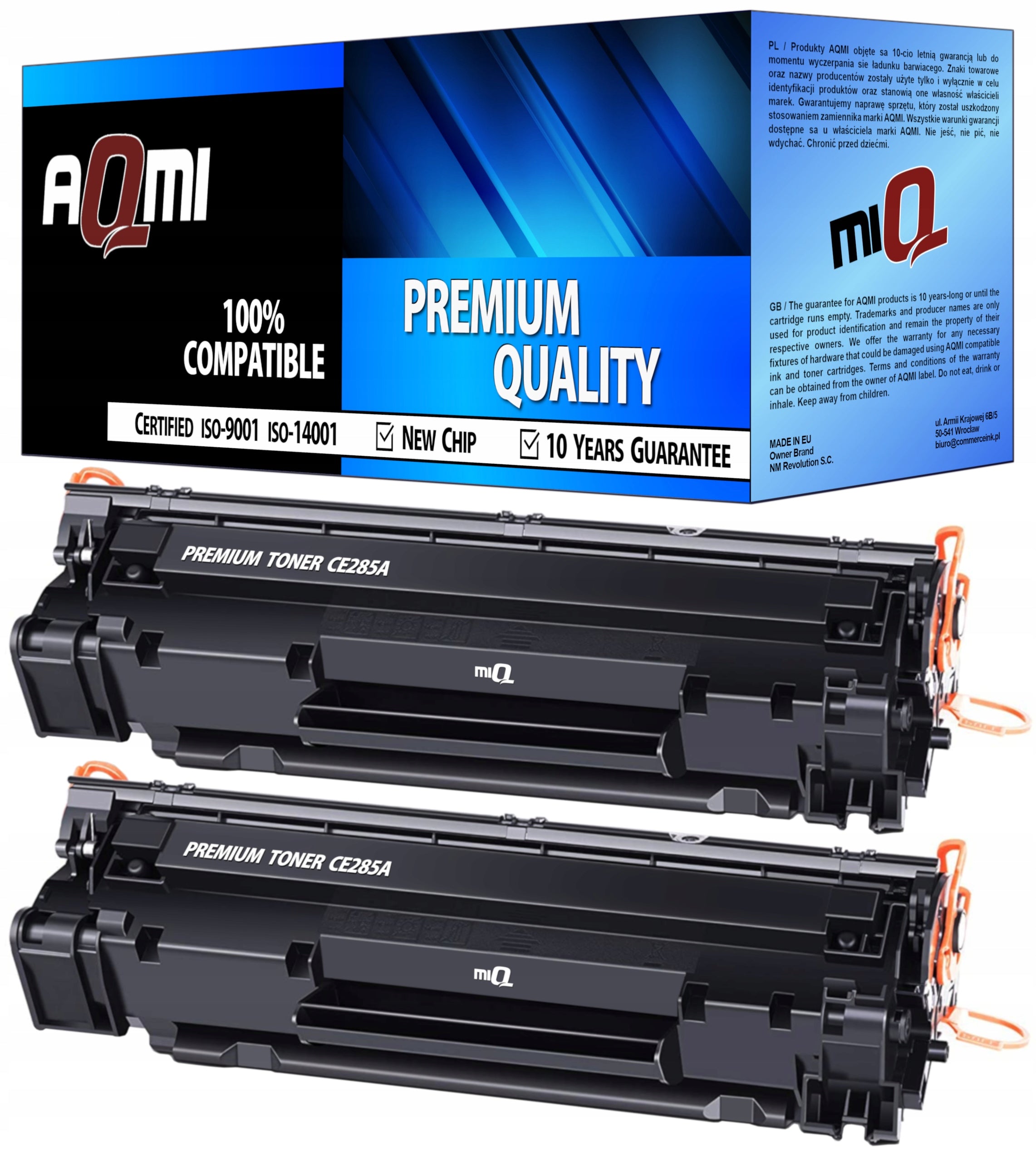 TONER CARTRIDGE 85A CE285A XL FOR HP LASERJET P1102 P1102w M1132 MFP PRINTER
