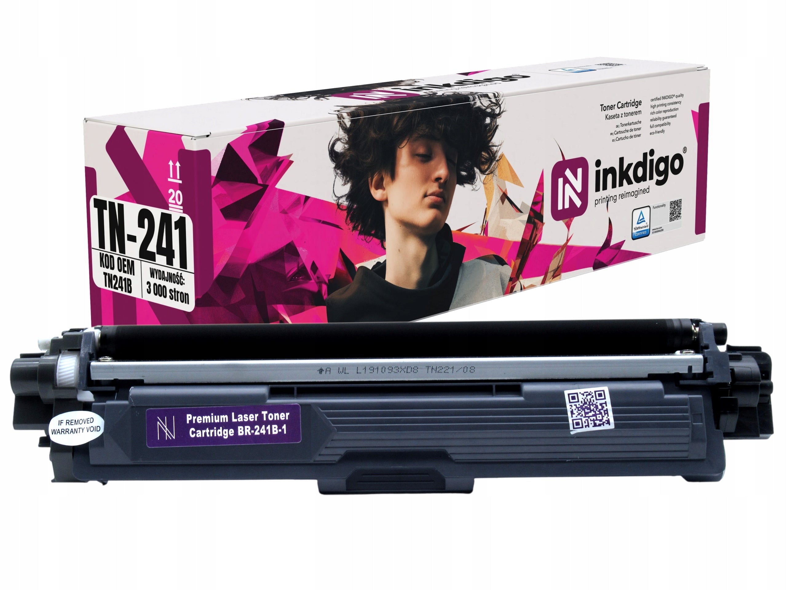 TONER CARTRIDGE FOR BROTHER DCP-9020CDW HL-3140CW HL-3170CDW MFC-9340CDW 241
