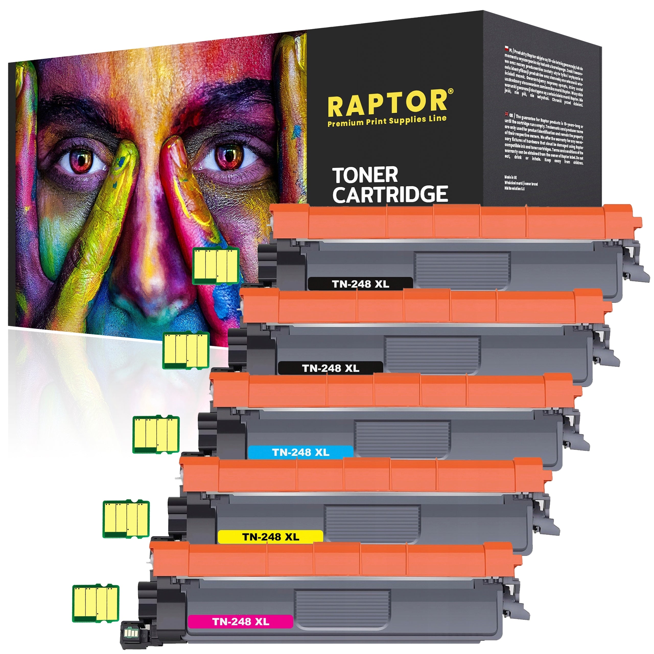 TONER CARTRIDGE FOR BROTHER DCP-L3560CDW L3520CDW HL-L8230CDW L3220CW MFC-L3740CDW XL