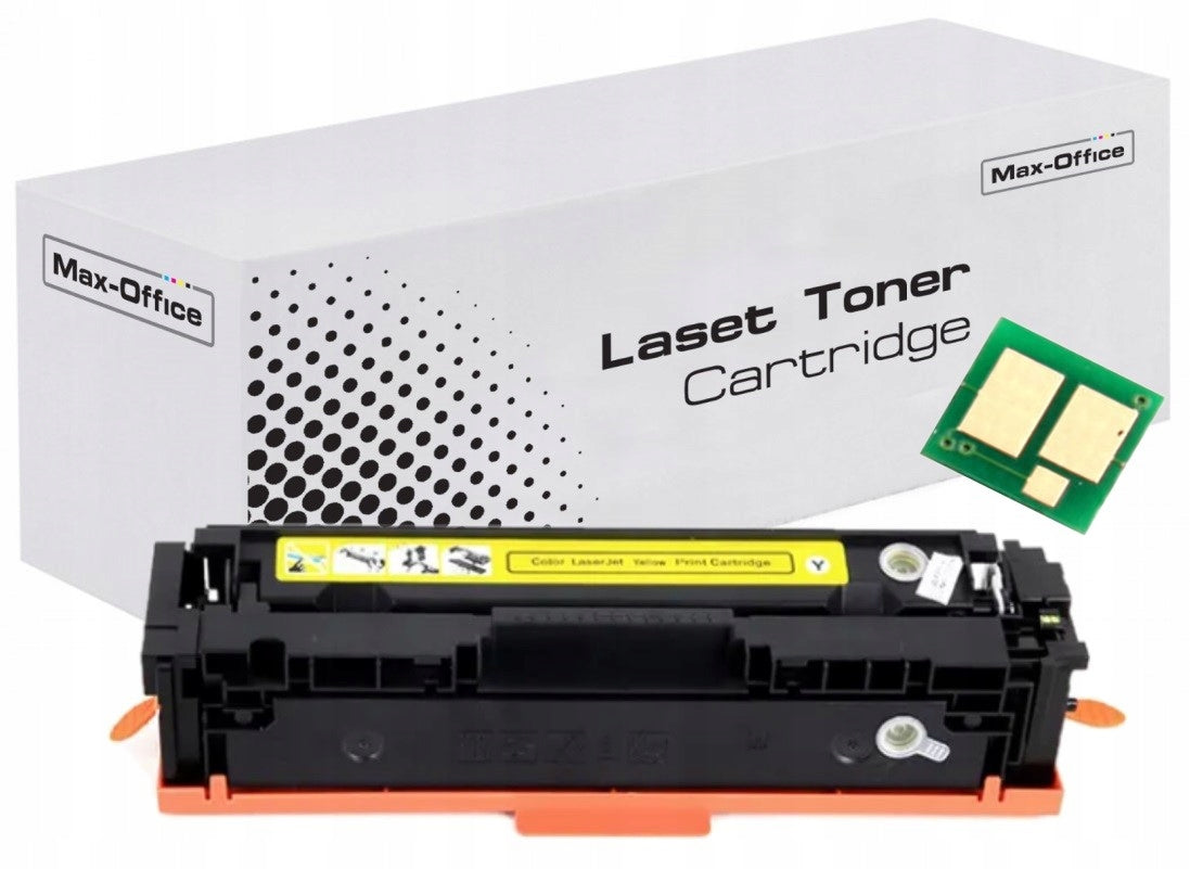 TONER CARTRIDGE FOR CANON CRG067H i-SENSYS MF651Cw 655Cdw MF656Cdw 657Cdw YELLOW CHIP