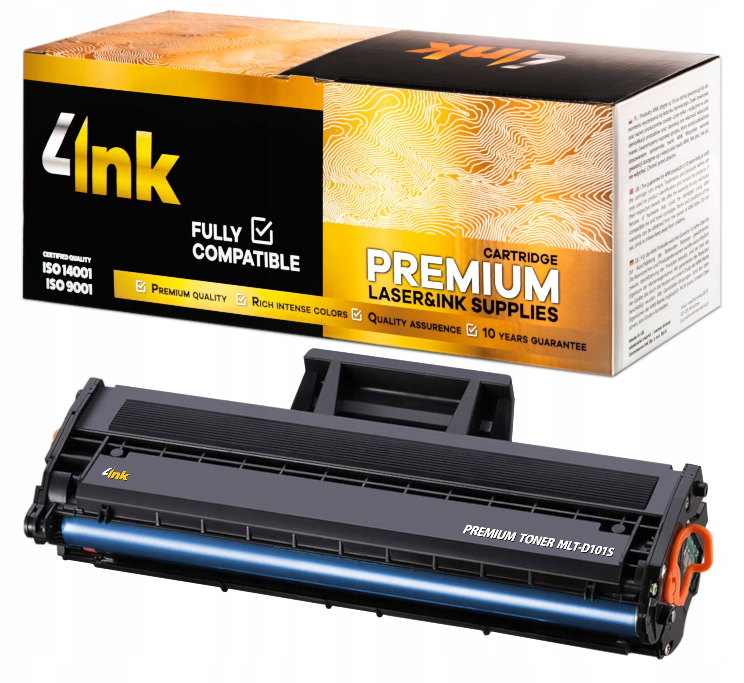 TONER CARTRIDGE FOR SAMSUNG ML2160 ML2165W SCX3400 ML-2160 SCX-3405W ML-2165W PRINTER Manufacturer code ZAMIENNIK MLT-D101S XL DO DRUKARKI SAMSUNG