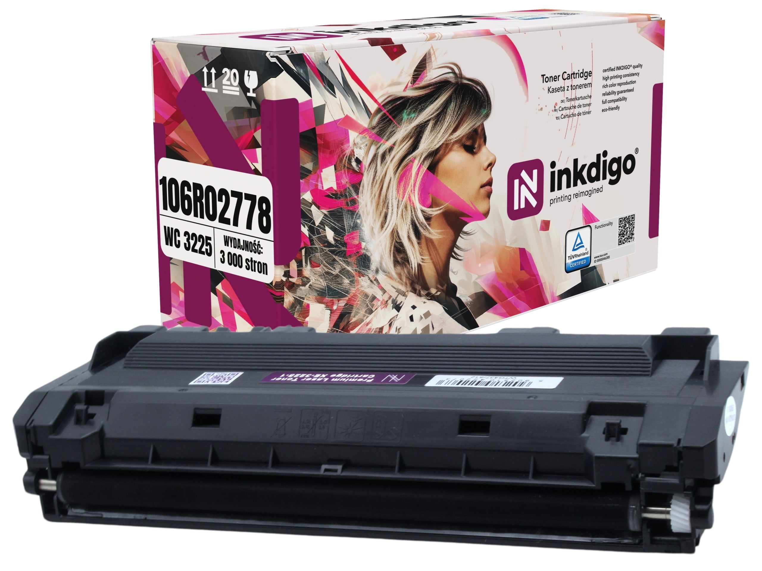 TONER CARTRIDGE FOR XEROX PHASER 3260 / WORKCENTRE 3215 3225 / 106R02778