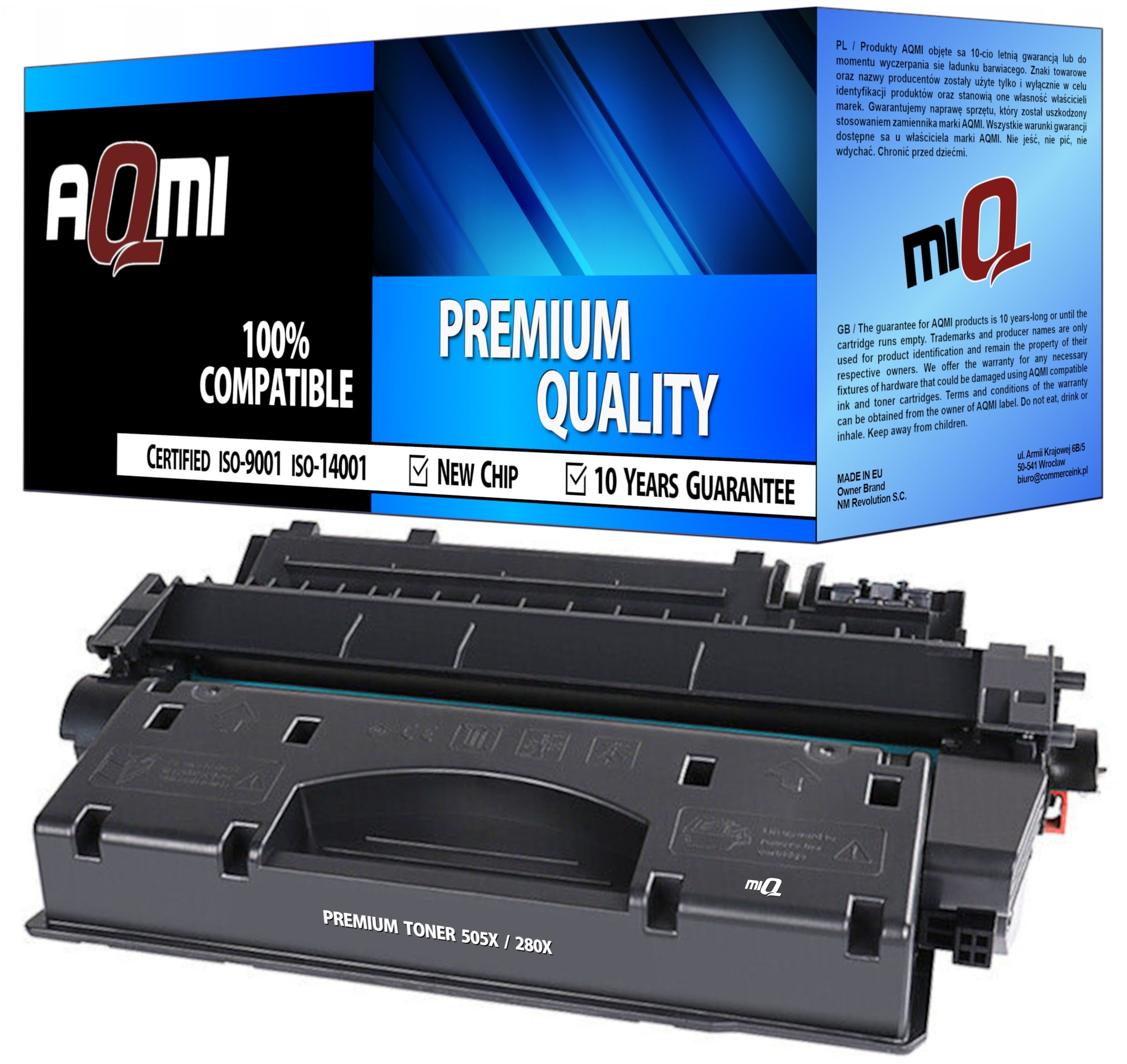 TONER CE505X XL FOR HP LASERJET P2050 P2055d P2055dn P2055 PRINTER