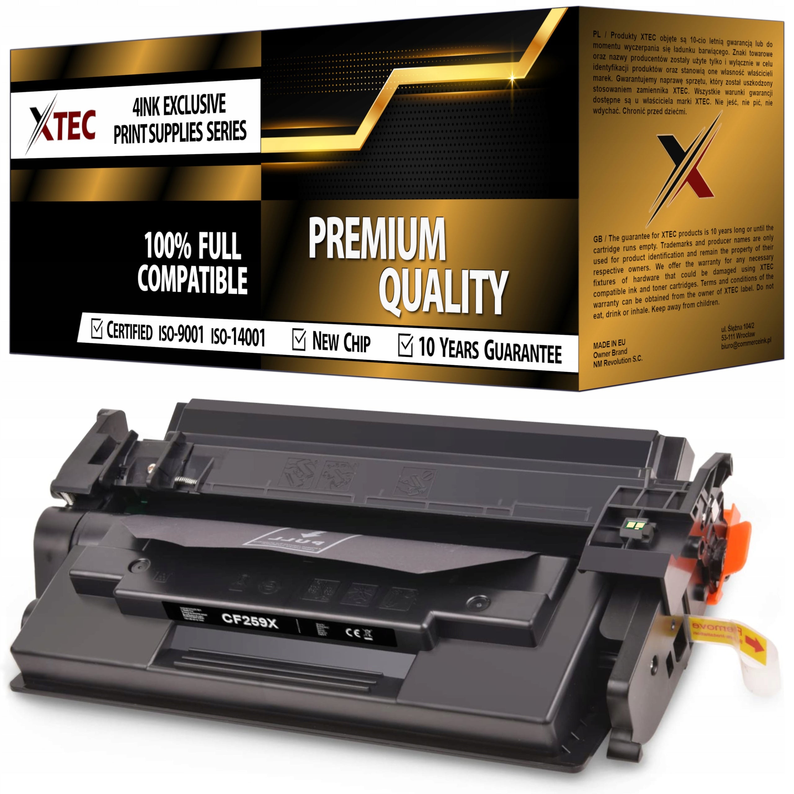 TONER CF259X 59X FOR HP LASERJET PRO M304 M404 M428 M404dw WITH CHIP