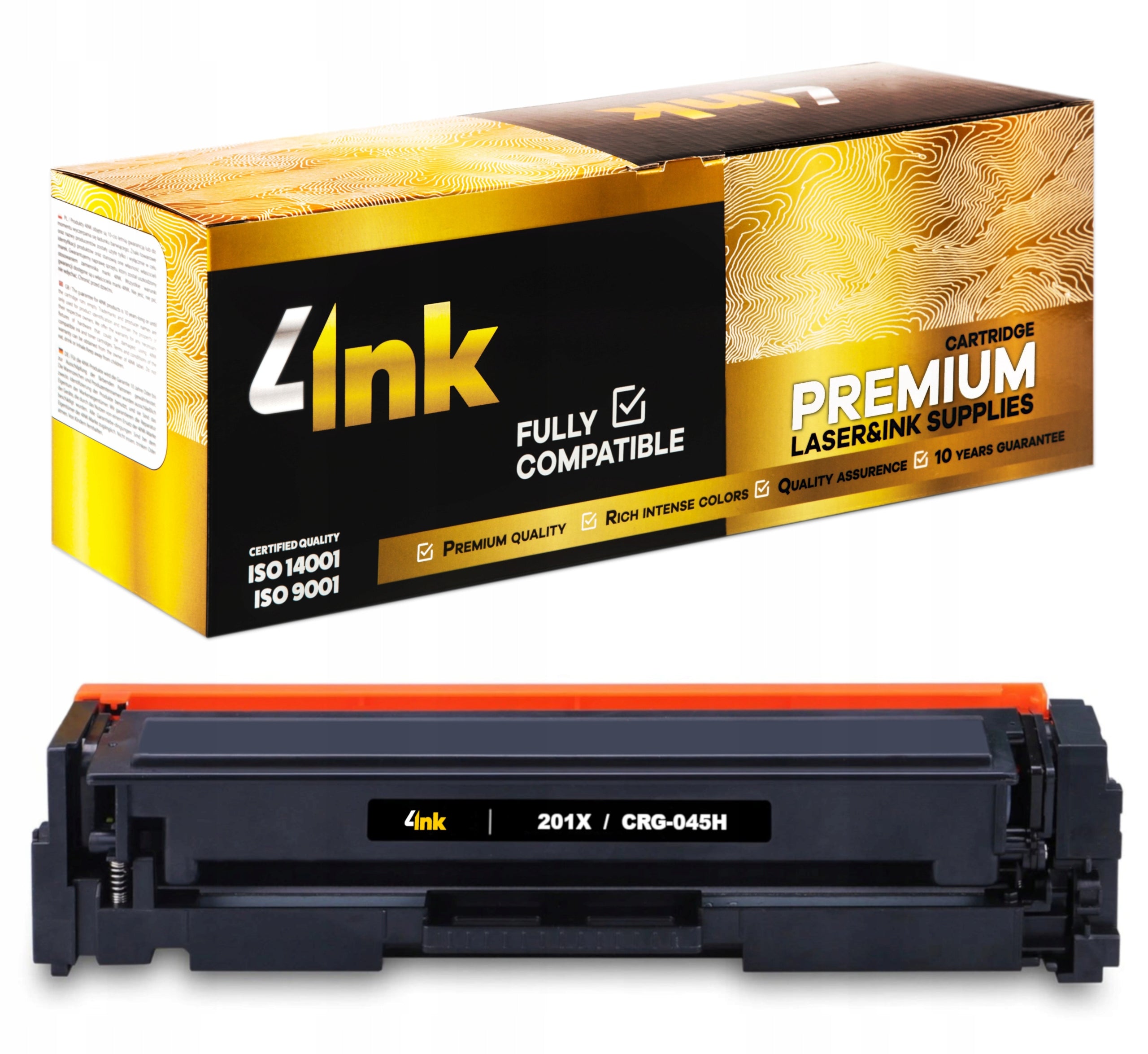 TONER CF400X XL FOR HP COLOR LASERJET M252dw M274n M277dw M277dn PRINTER Manufacturer code 201X / CF400X / CF 400X / CF400 / CF400A